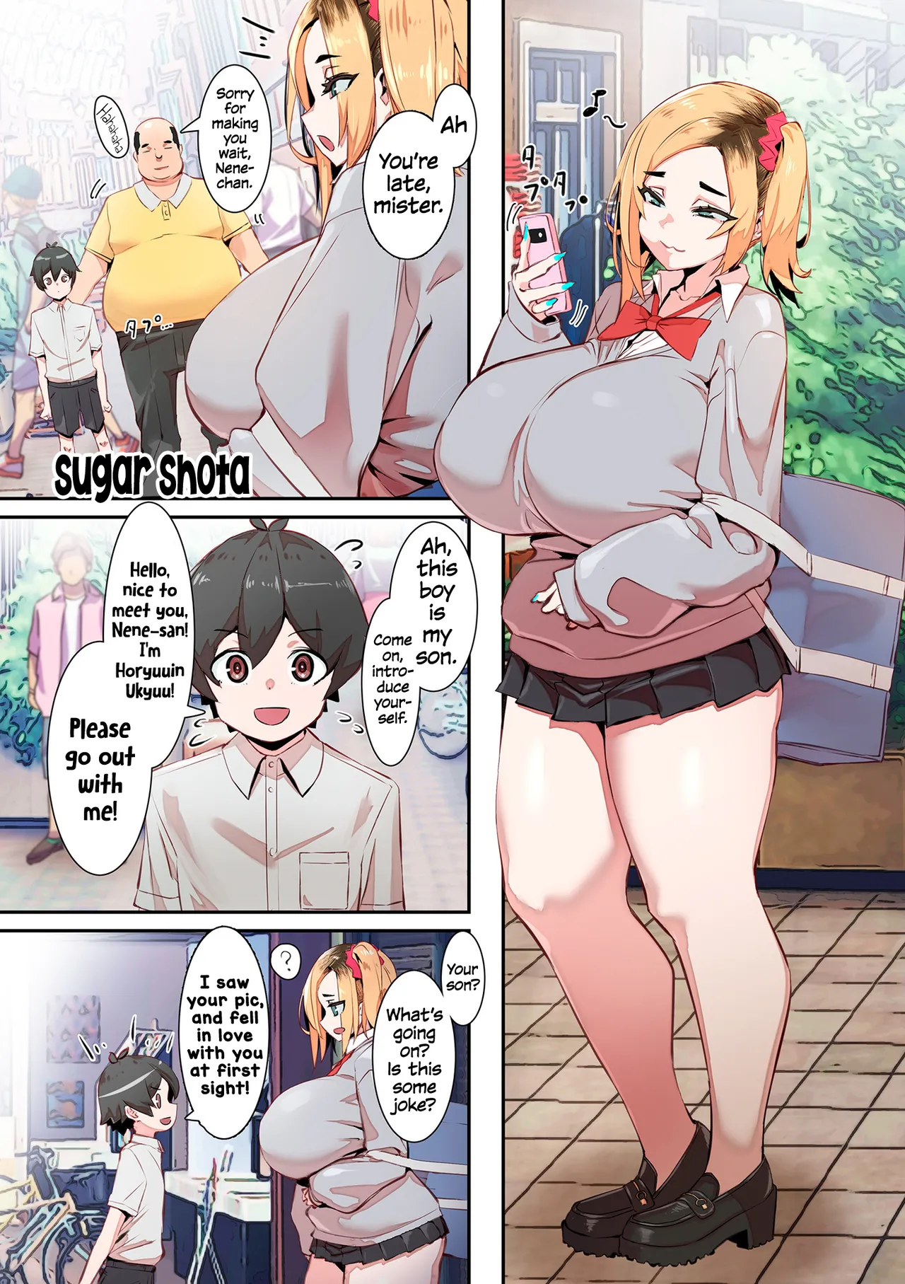 Shota Katsu! | Sugar Shota page 1 full