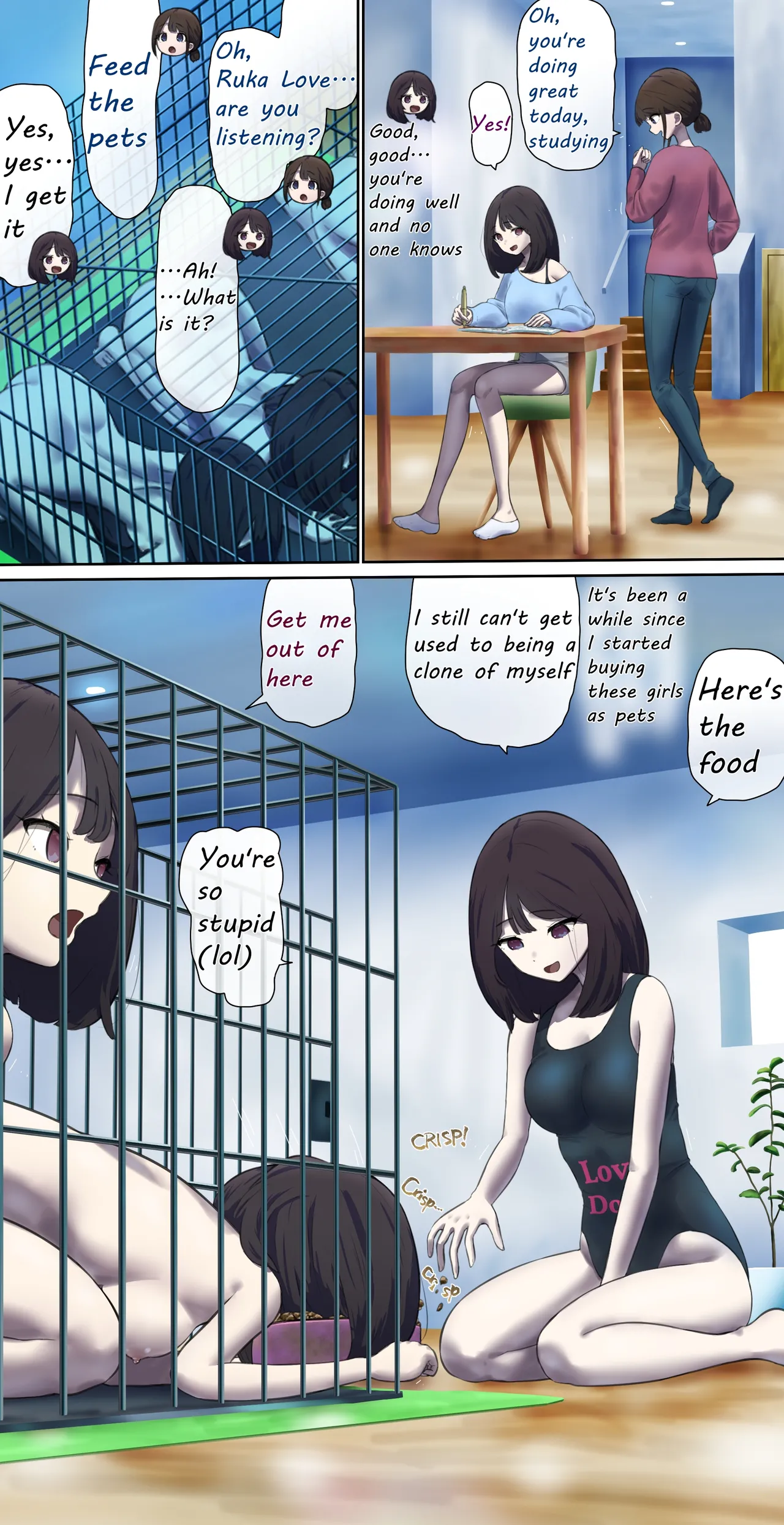 A daughter living with her human livestock clones page 2 full