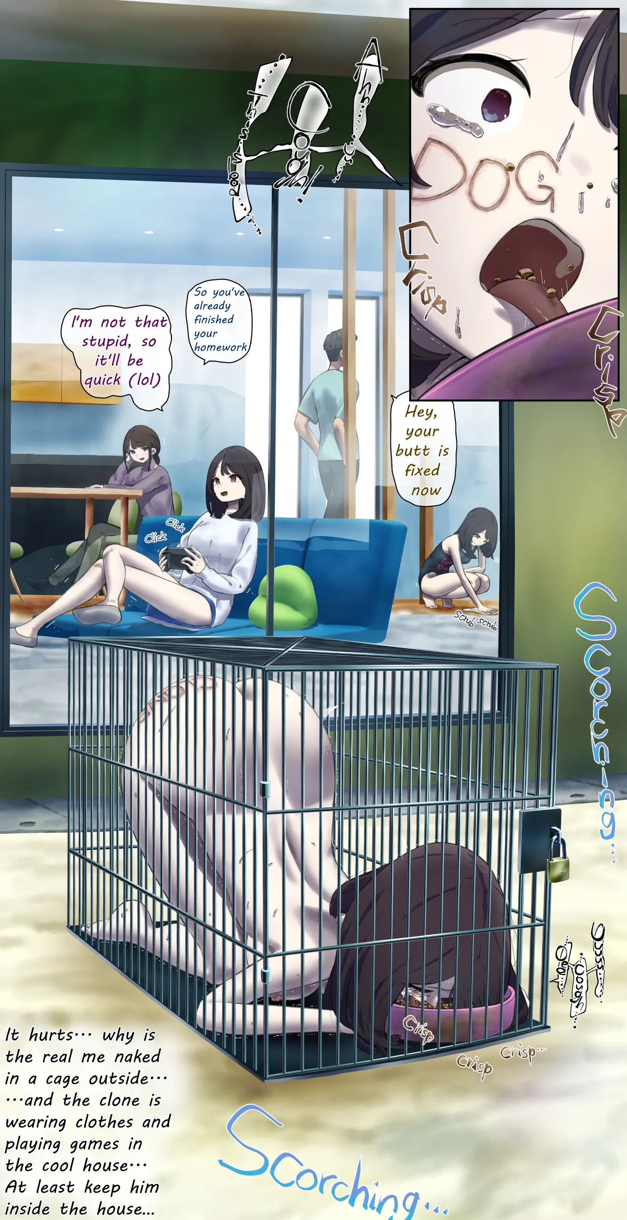 A daughter living with her human livestock clones page 8 full