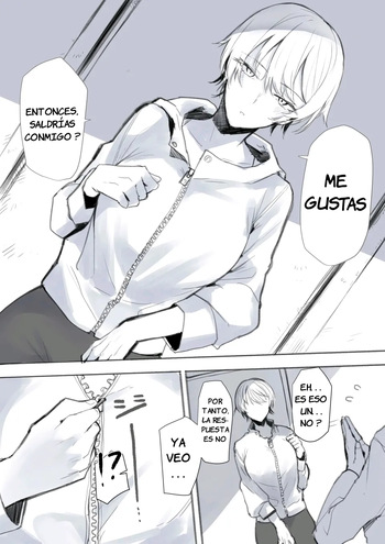 [Okyou] Onnanoko ga Ganbatte Kokuhaku Suru Manga｜Un Manga Sobre una Chica que Hace la Mejor Confesion que Ella Puede [Spanish] [JFairy Traslate] cover