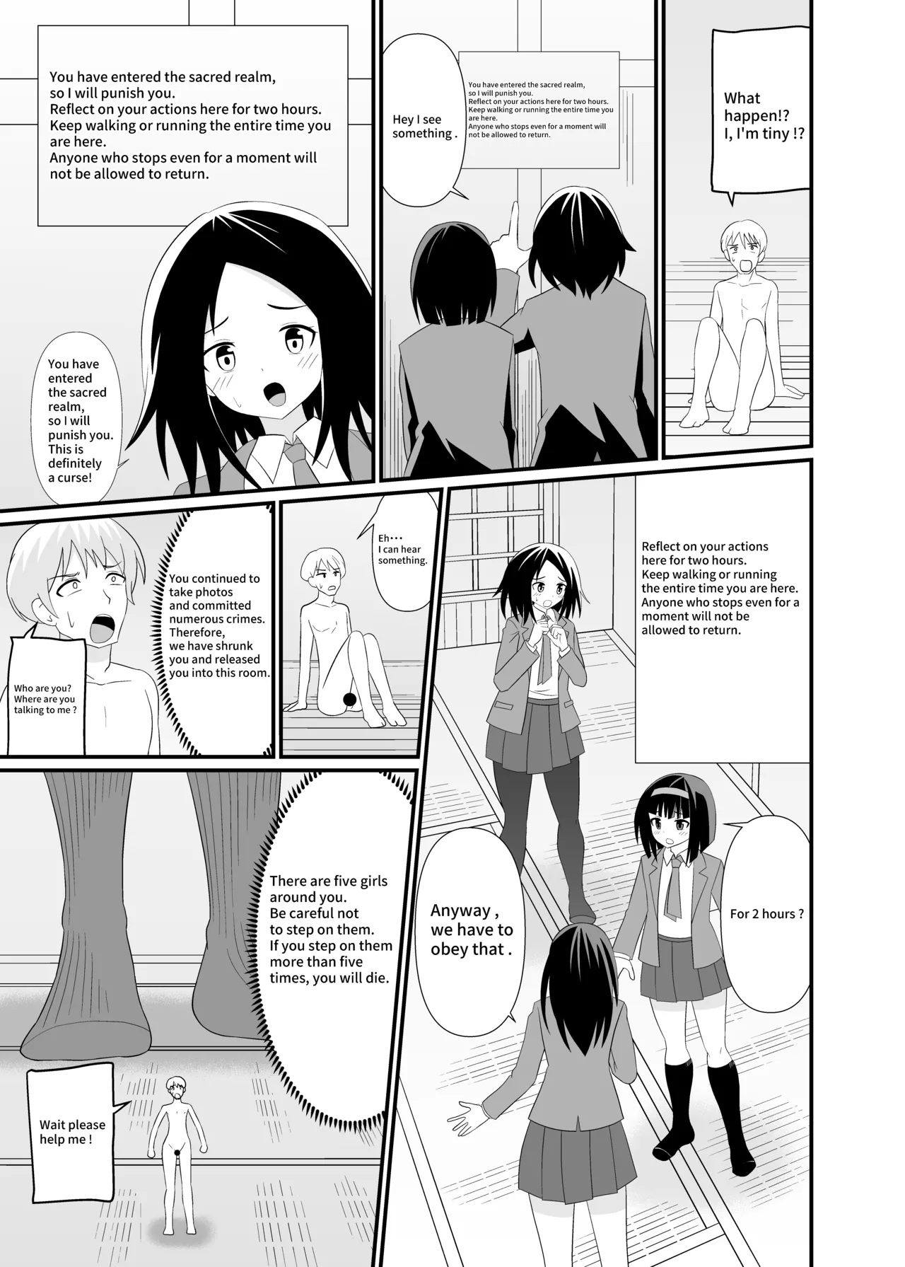 Stepped on by mob page 4 full