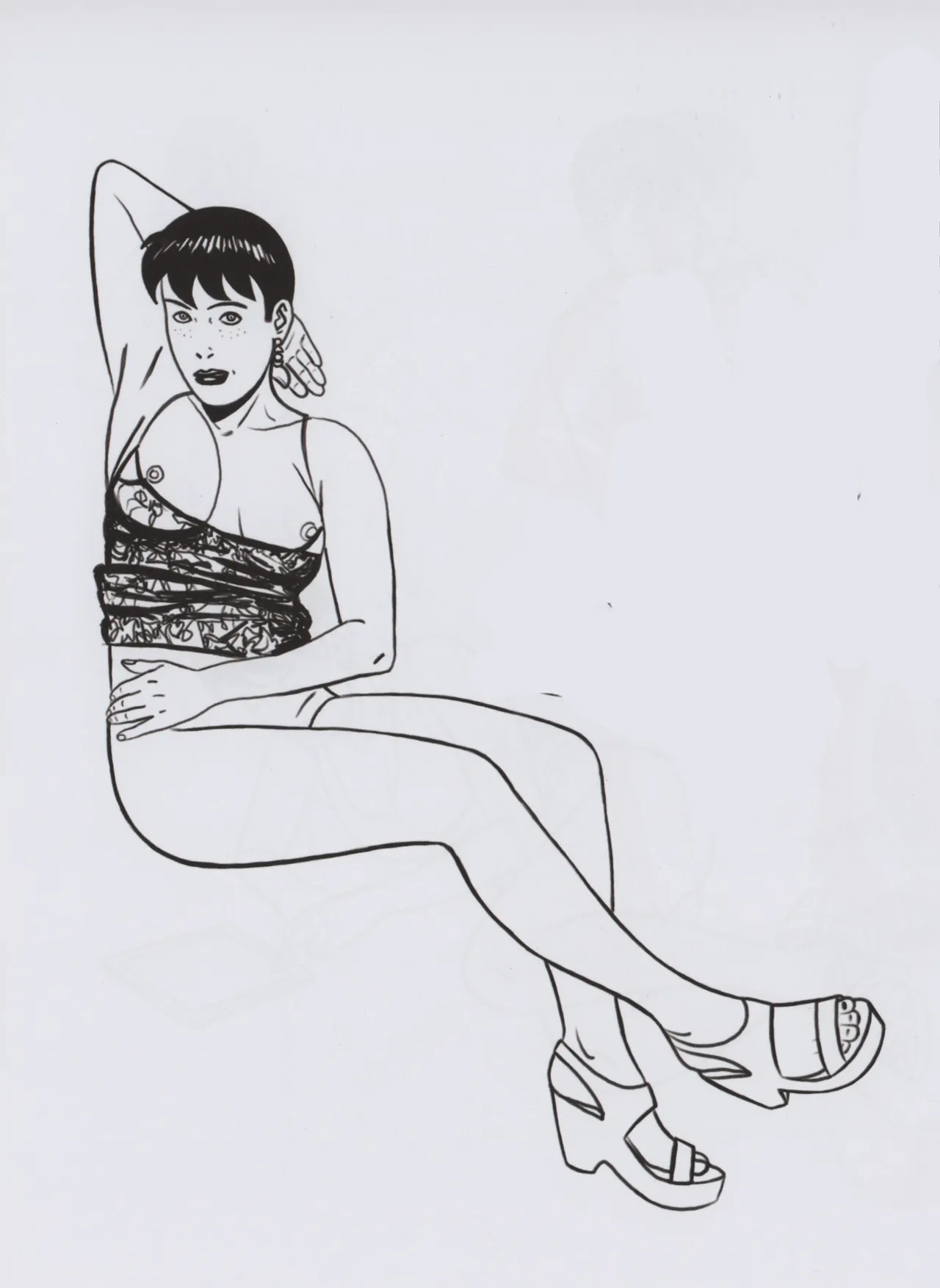 Caroline Baldwin - Pose nue page 12 full