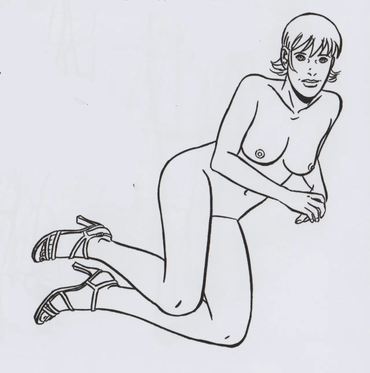 Caroline Baldwin - Pose nue page 6 full