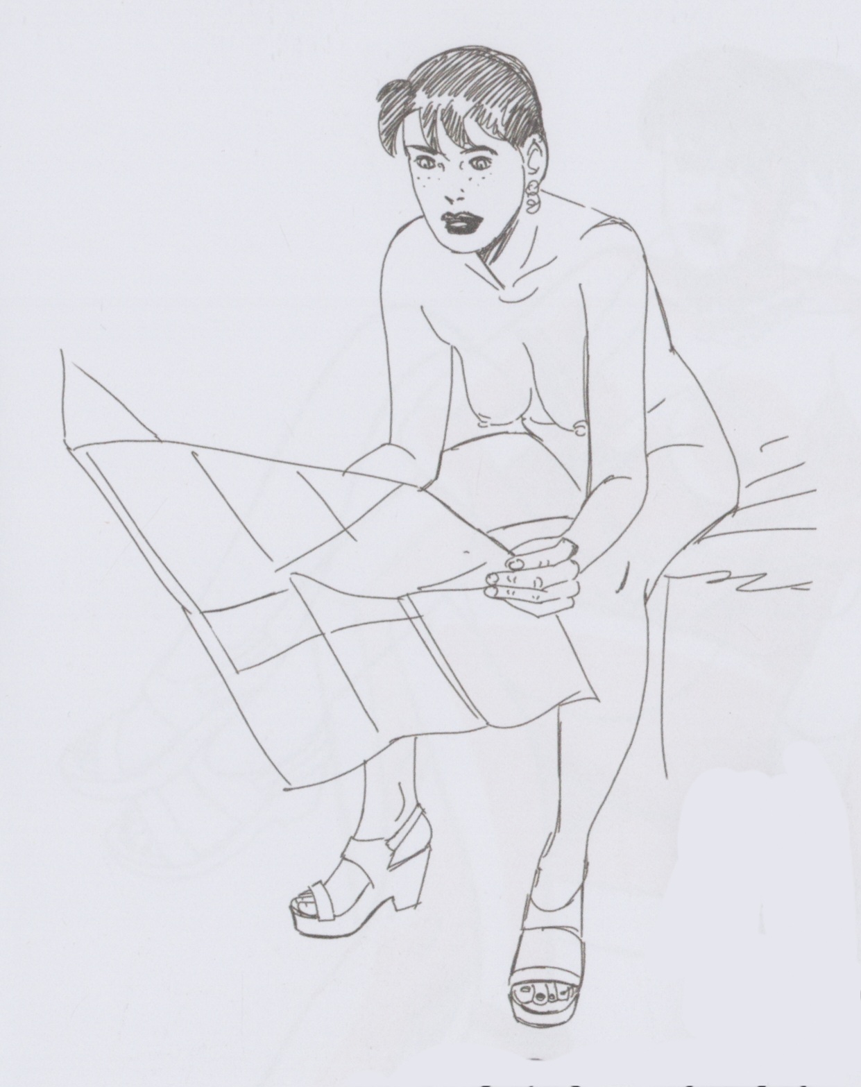 Caroline Baldwin - Pose nue page 9 full