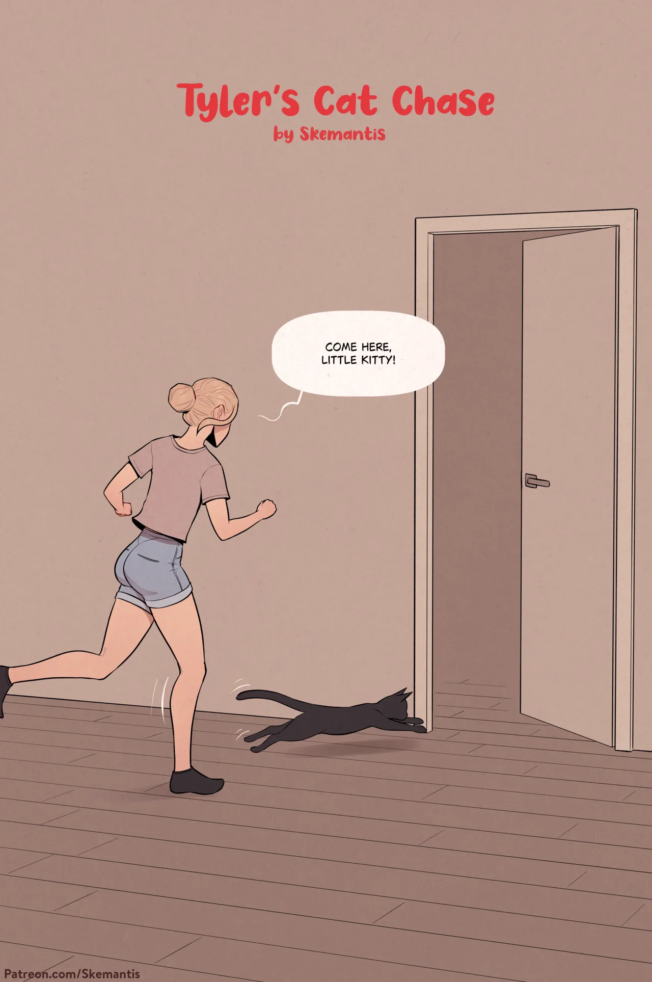 Tyler's Cat Chase Part 1 page 1 full