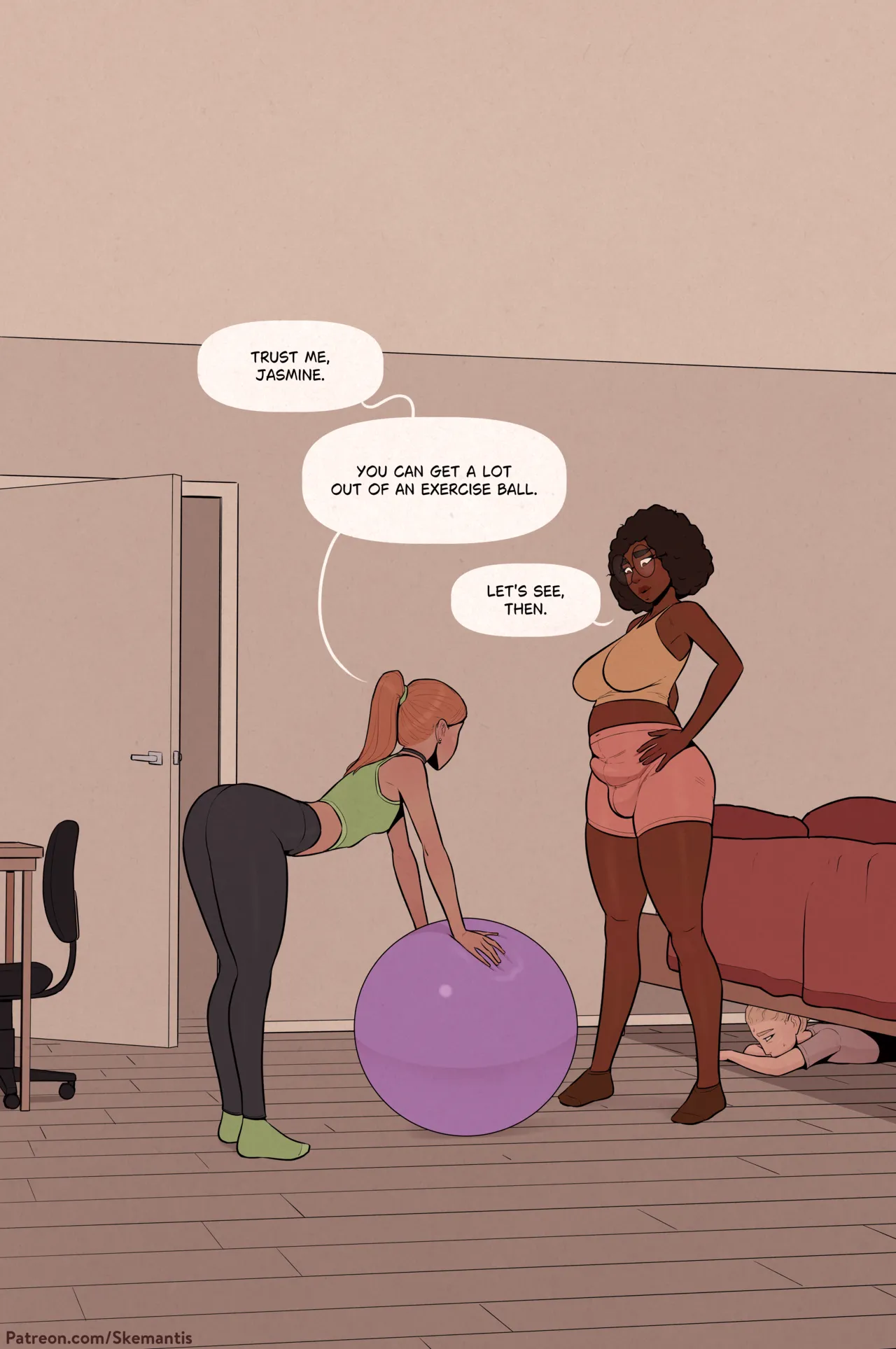 Tyler's Cat Chase Part 1 page 10 full
