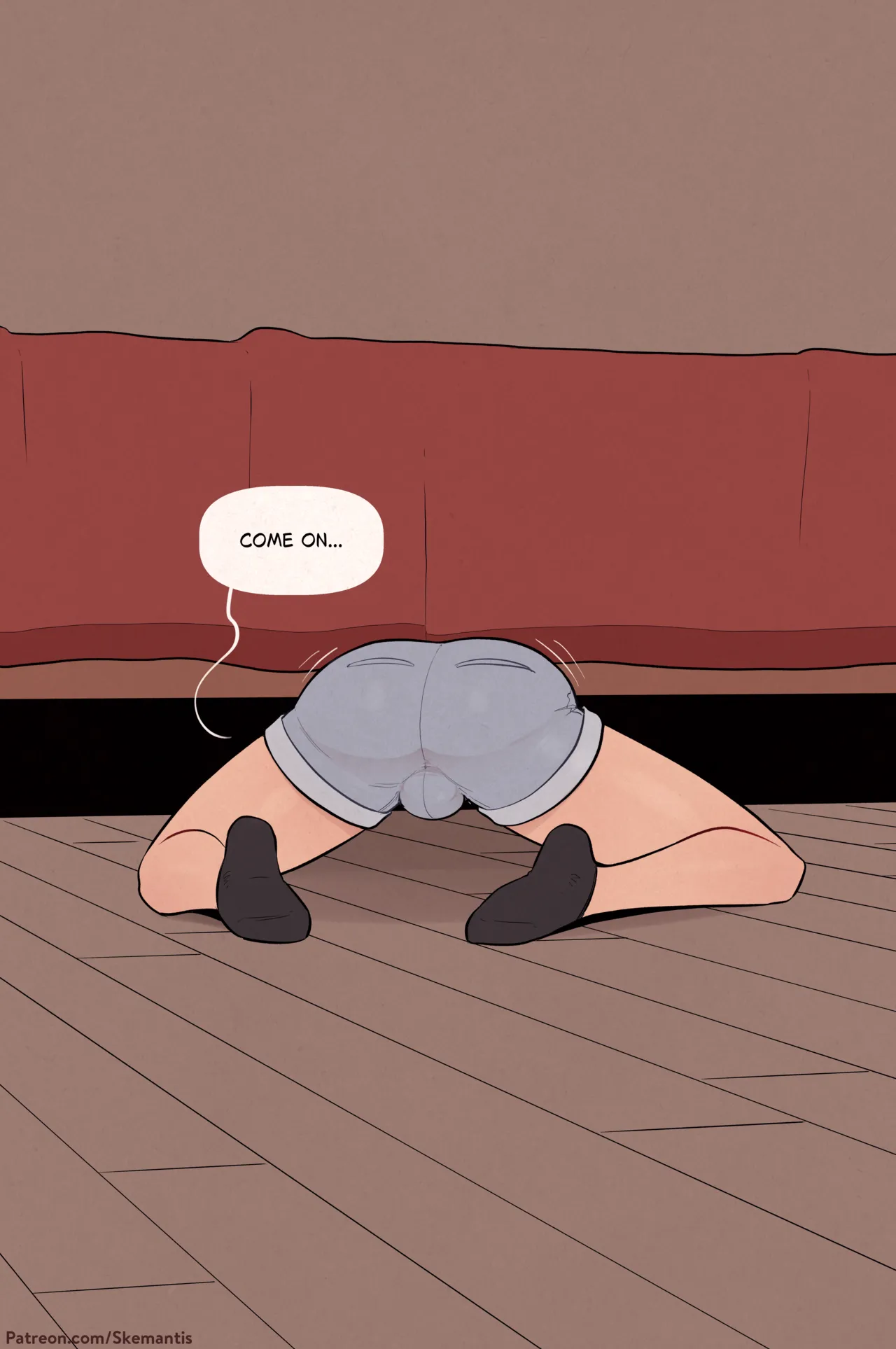 Tyler's Cat Chase Part 1 page 5 full