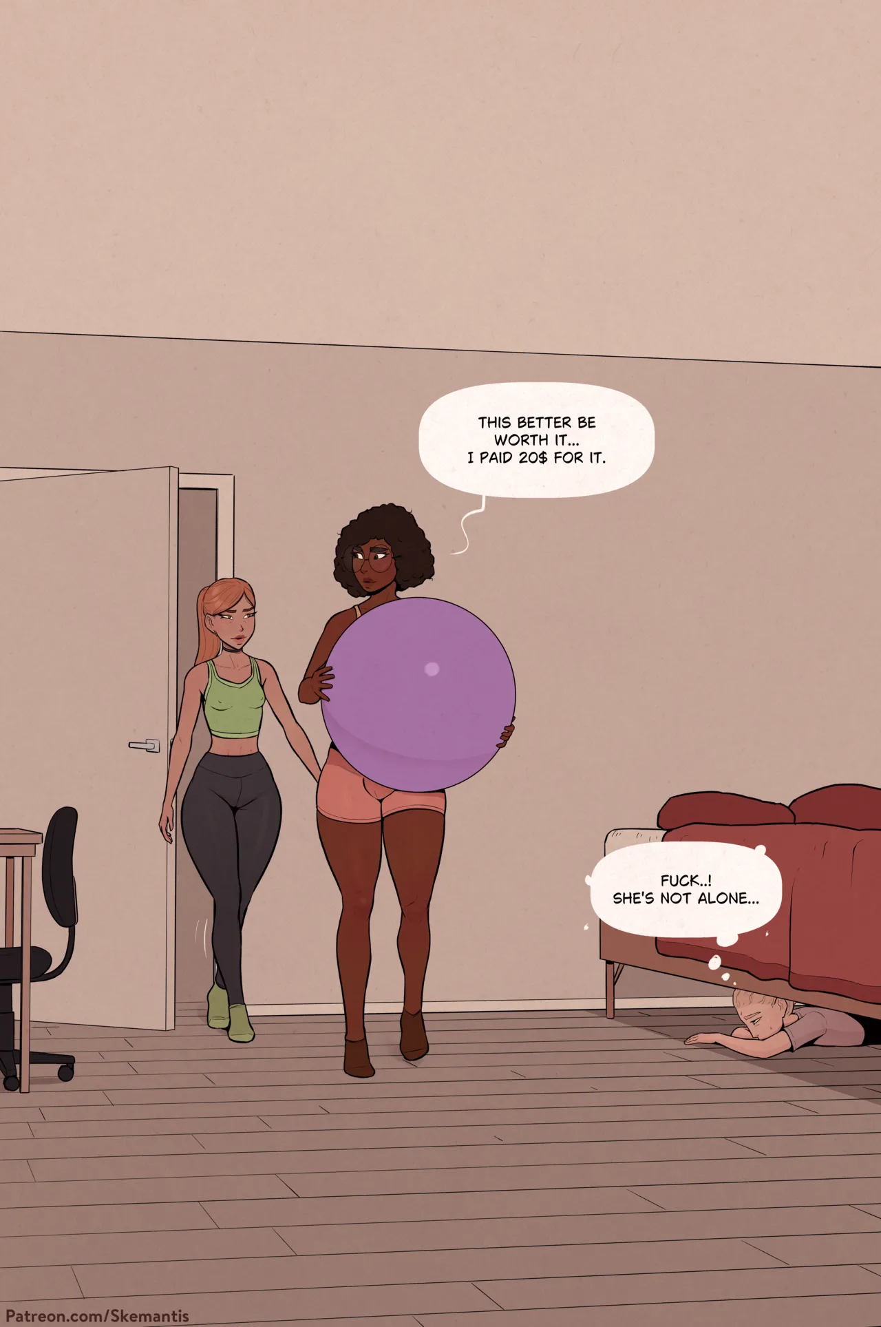 Tyler's Cat Chase Part 1 page 9 full