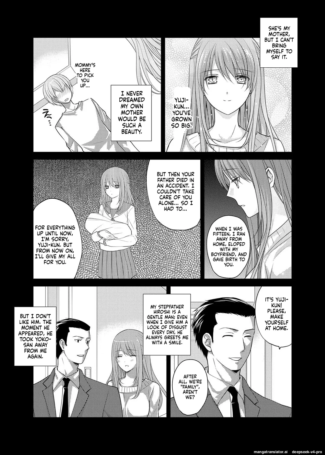 Jitsubo Kan ~Gifu no Inai Suki ni Jitsu no Haha o Muriyari Okashite Haramaeta page 2 full
