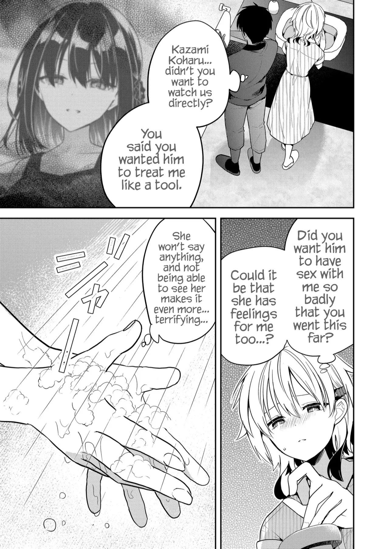 Kimi no Mae de Kimi Igai o Daku Ch. 27 | Having Sex with Someone Else in Front of You 27 page 8 full