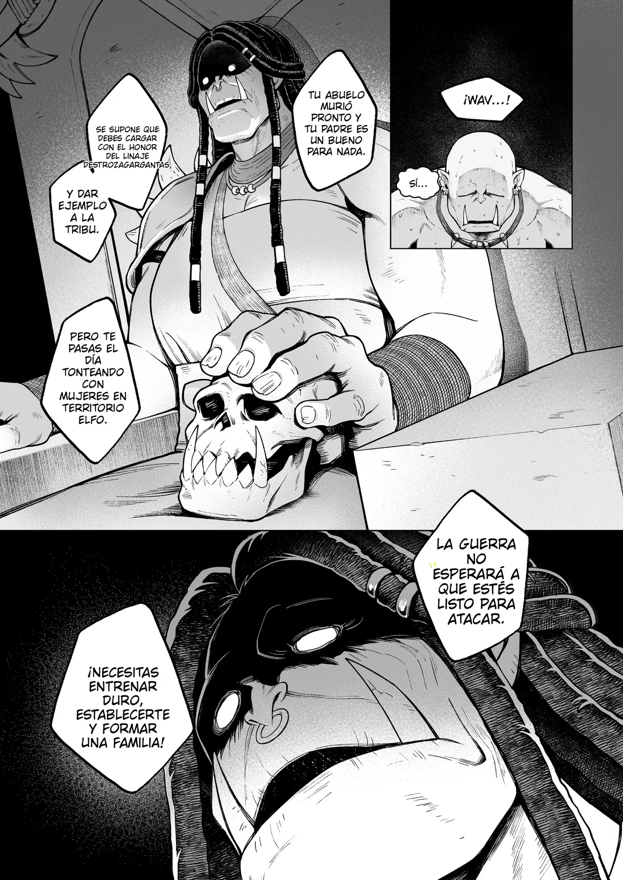 Yosei Shoukan 3-goushitsu Lacy ~Kasshoku Hada Elf o Shimei Shita Dotei Orc~ 2 page 9 full