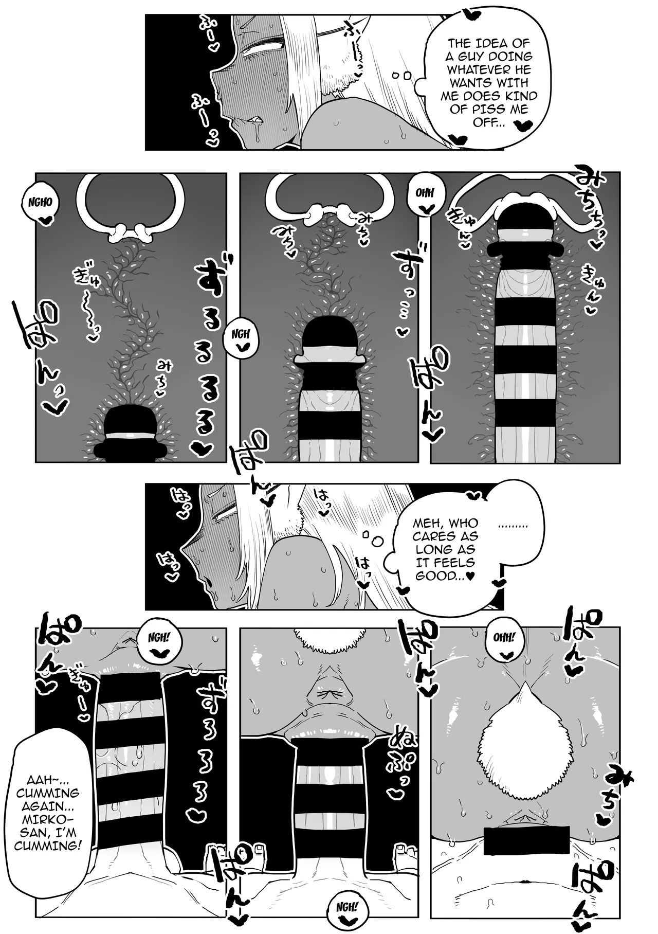 Teisou Gyakuten Mono Mirko no Baai Sono 2 / Inverted Morality Hero Academia ~ Mirko's Case 2 page 10 full