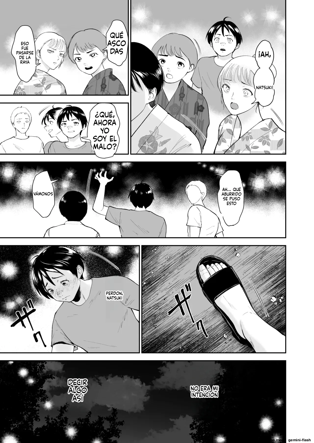 Natsuki no Natsu Ore no Kyonyuu Osananajimi wa Natsu no Aida ni Otona no Te de Mesu ni Sareteita page 12 full
