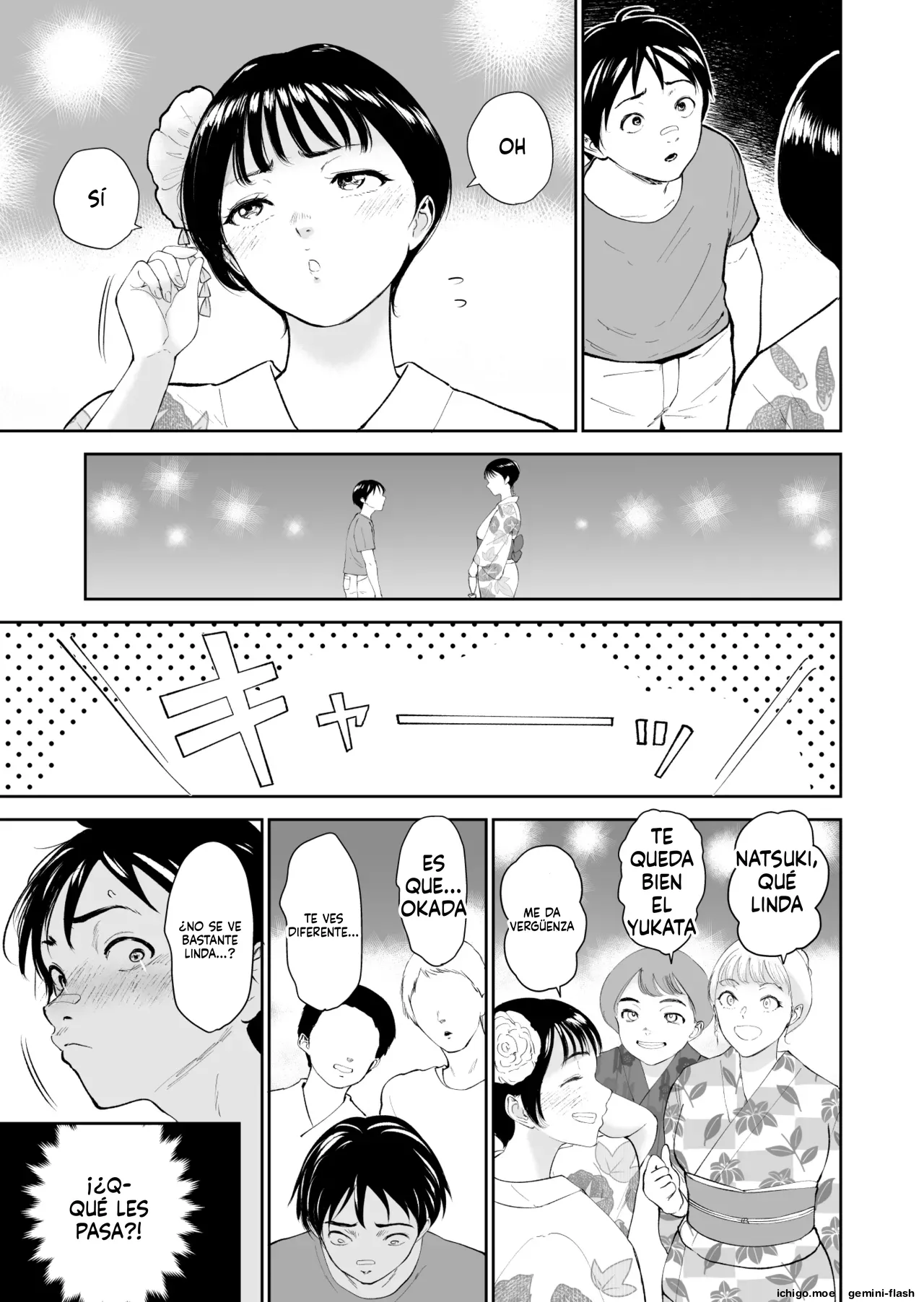 Natsuki no Natsu Ore no Kyonyuu Osananajimi wa Natsu no Aida ni Otona no Te de Mesu ni Sareteita page 8 full
