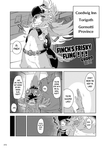 [Gyoen] Ibuki-Ibuki Ibuki!!! | Finch's Frisky Fling!!! (Furreedom Vol.1) [English] cover