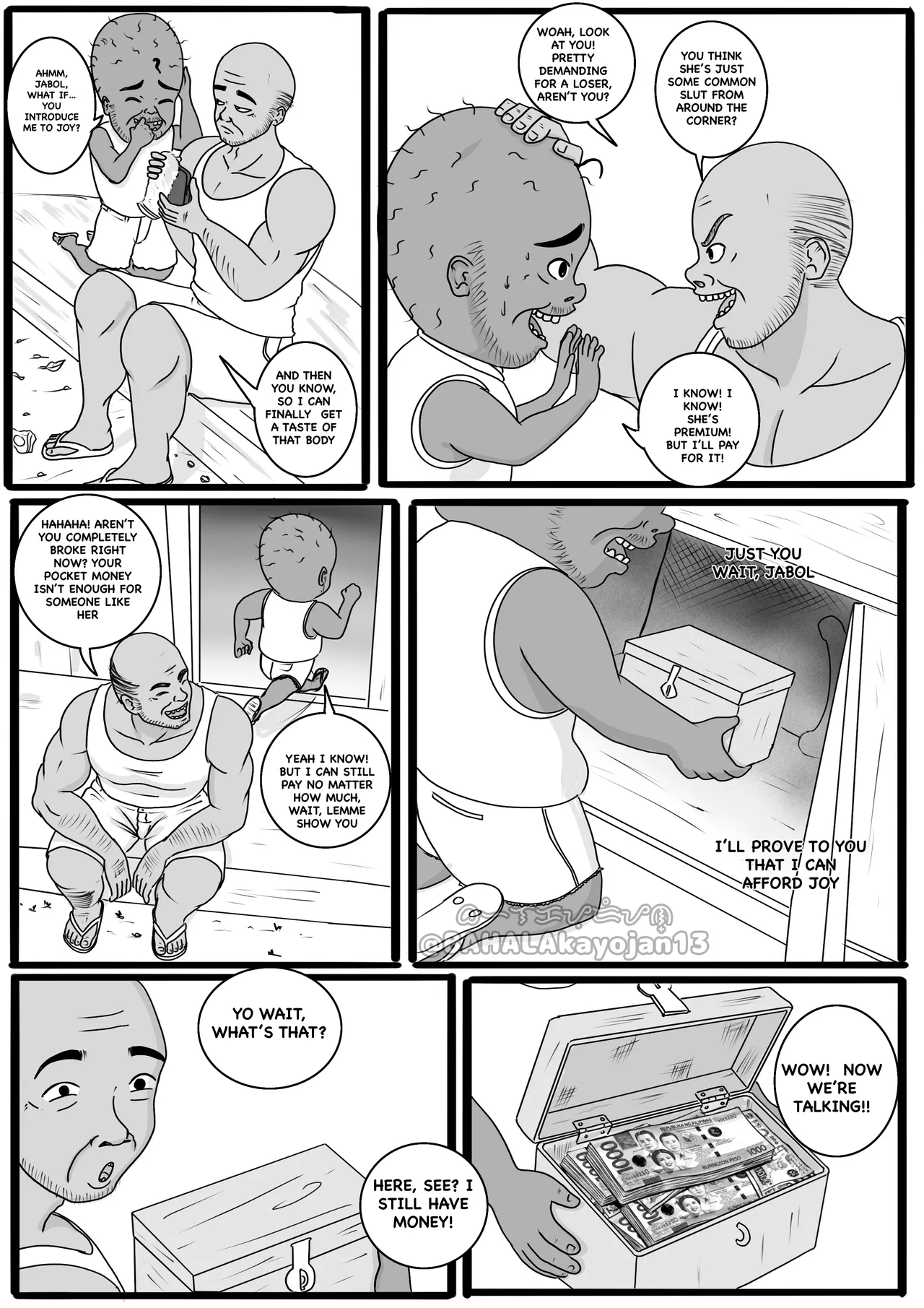 DON’T WORRY! I’LL TAKE CARE OF YOUR WIFE! Chapter 6 page 12 full