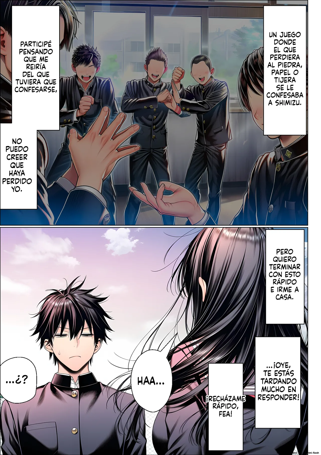 Batsu gemu de jimi busu ni uso kokuhaku shitara  MTL page 6 full