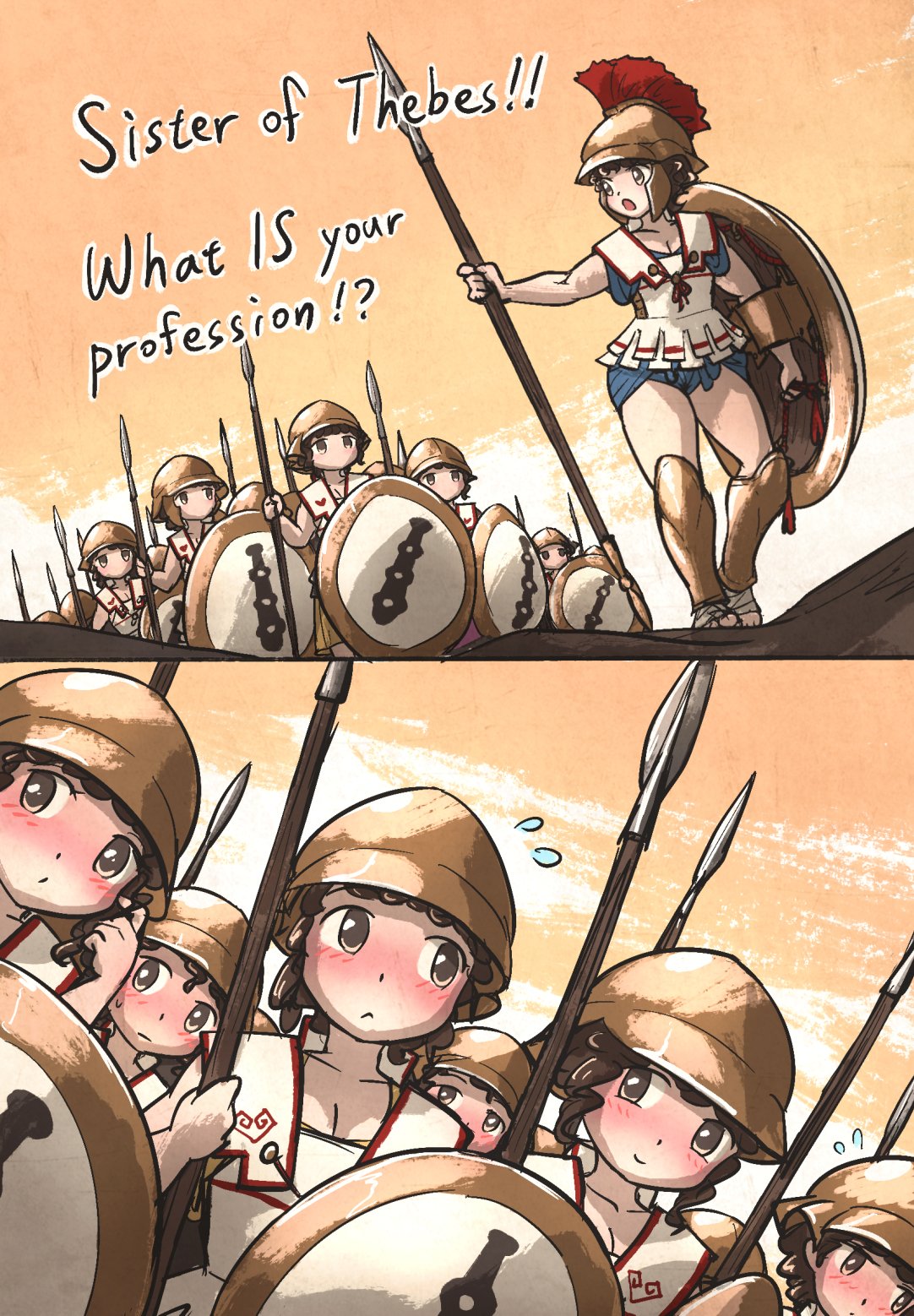 Minoan & Hoplite Waifus page 3 full