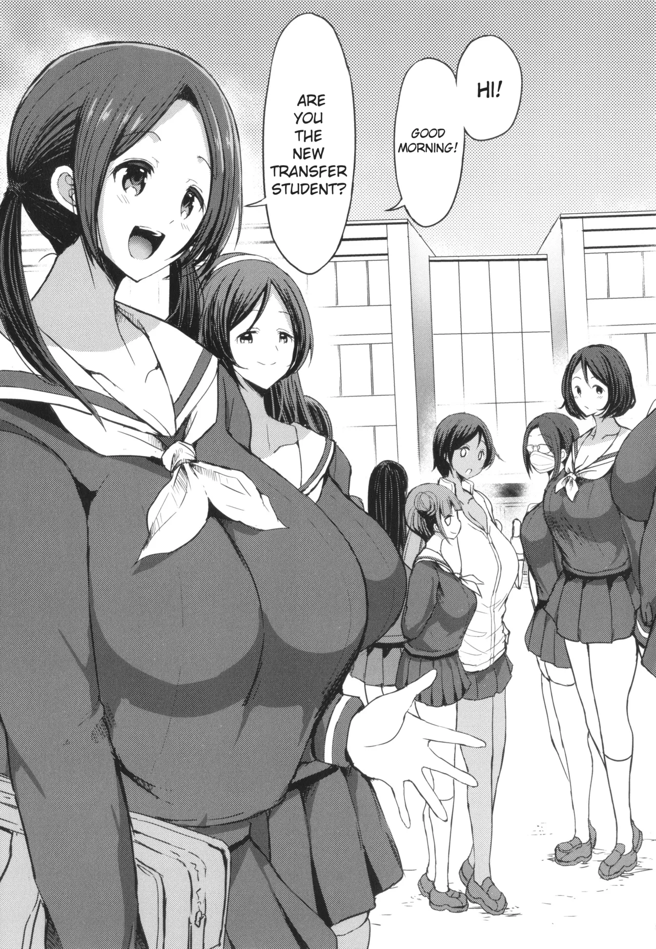 JK Bitch darake no Joshikou ni Danshi wa Boku 1-ri datta kedo Zetsurin datta node Futsuu ni Daijoubu datta Hanashi page 9 full