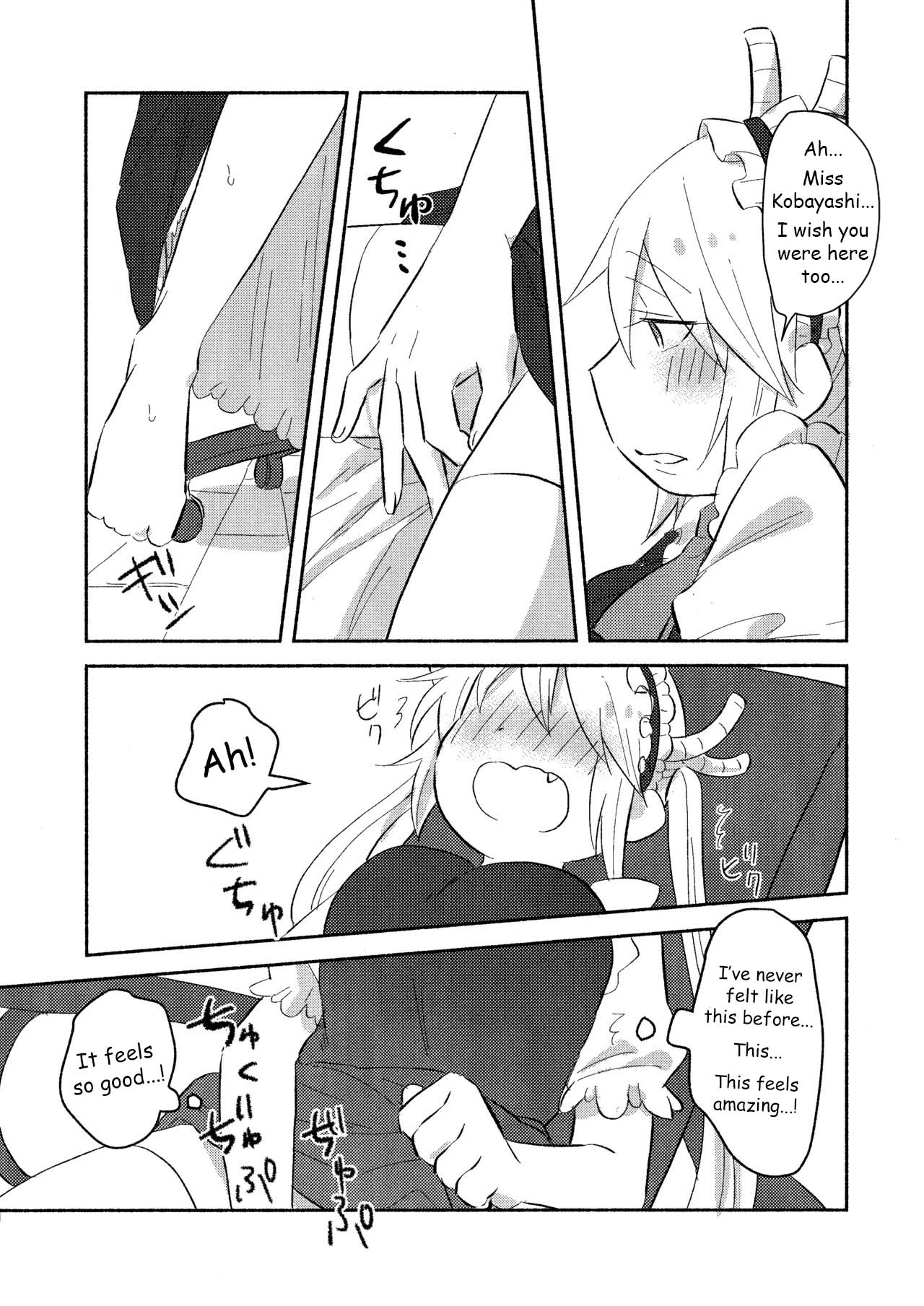 Wanting to do it for the first time with Miss Kobayashi page 11 full