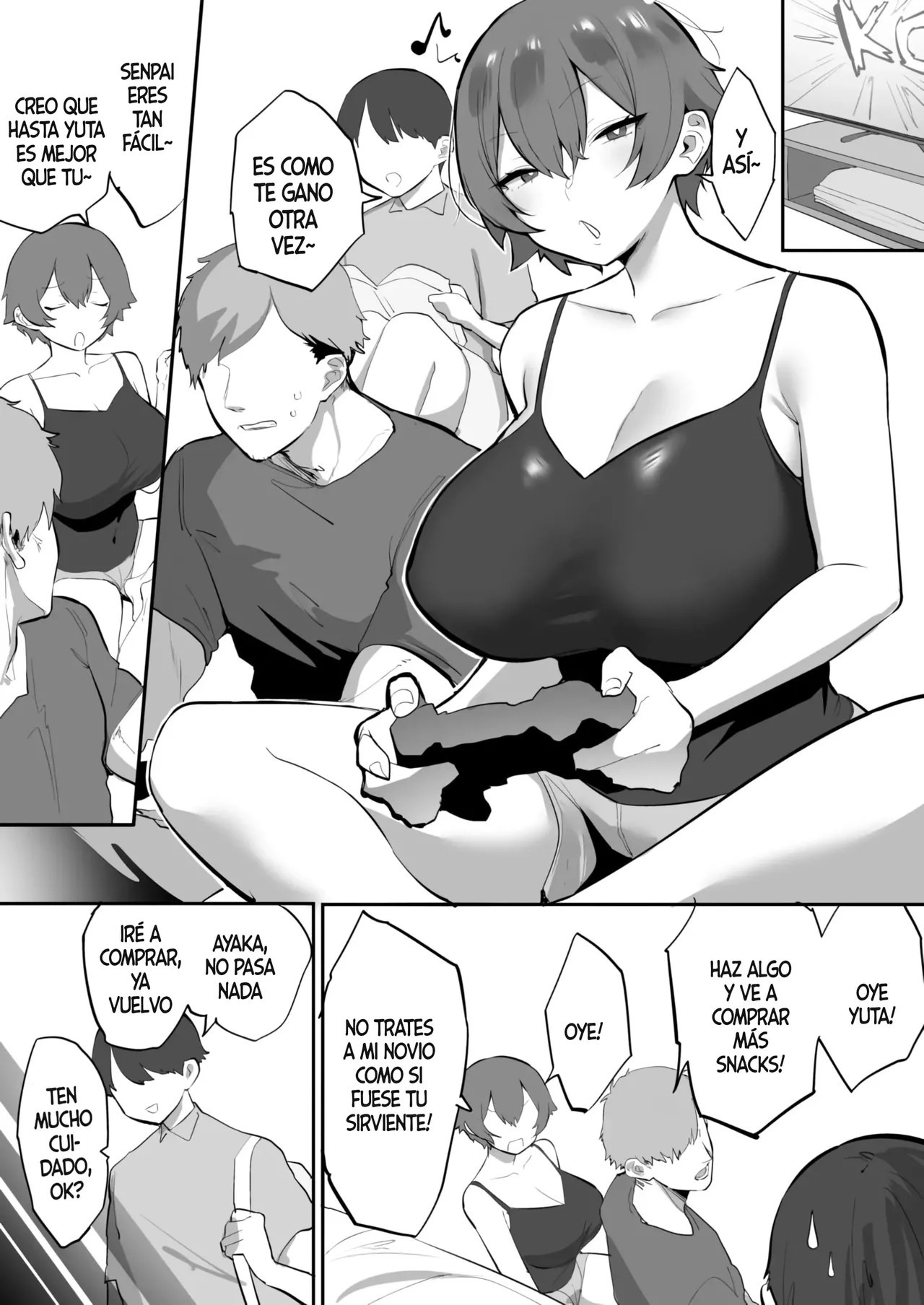 Boyish NTR & Hitozuma Osusowake｜Tomboy NTR & Compartiendo una Mujer Casada page 2 full
