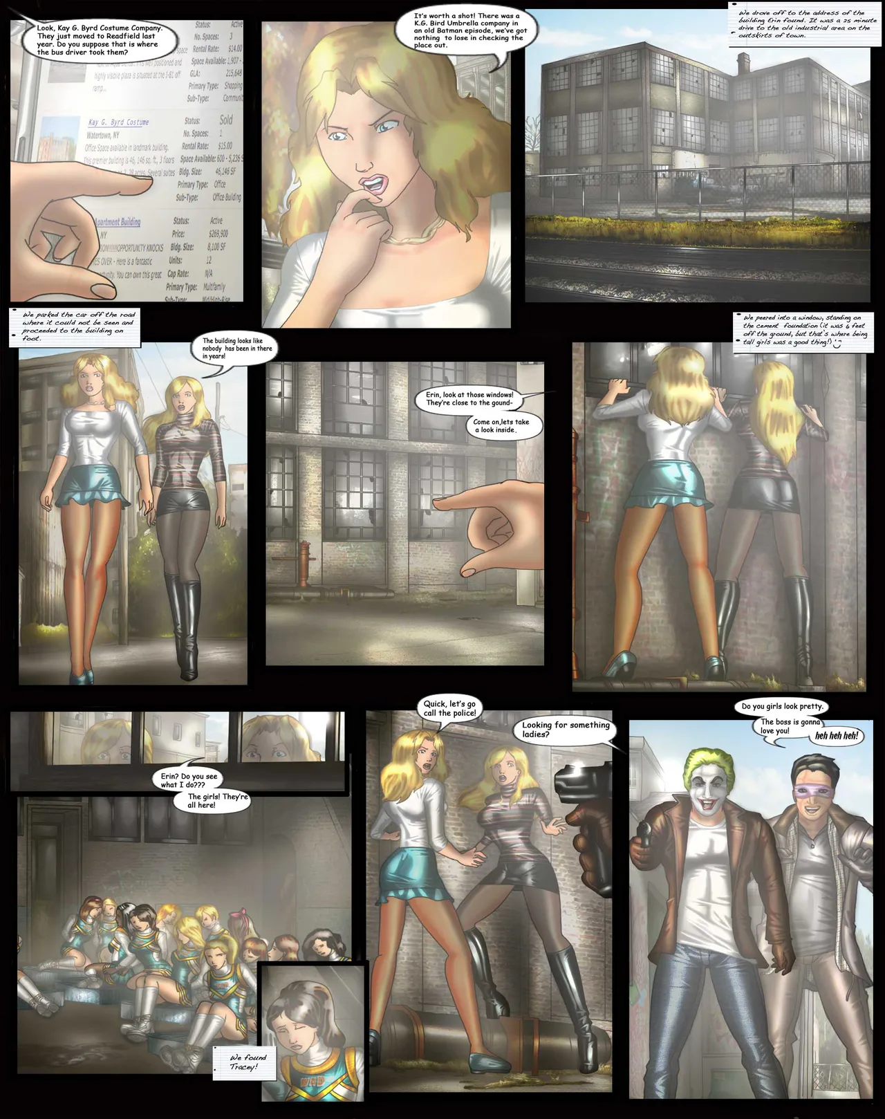 Disappearing Cheerleader page 11 full