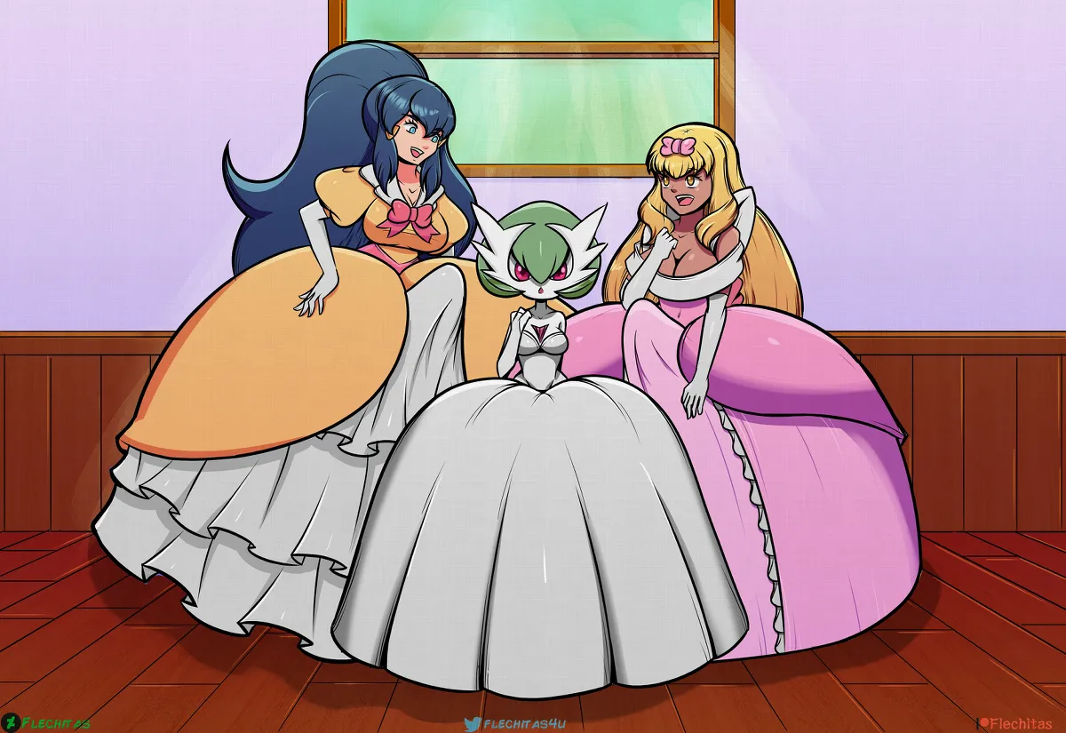 Ashley and Dawn's Sexy Dress-up page 1 full