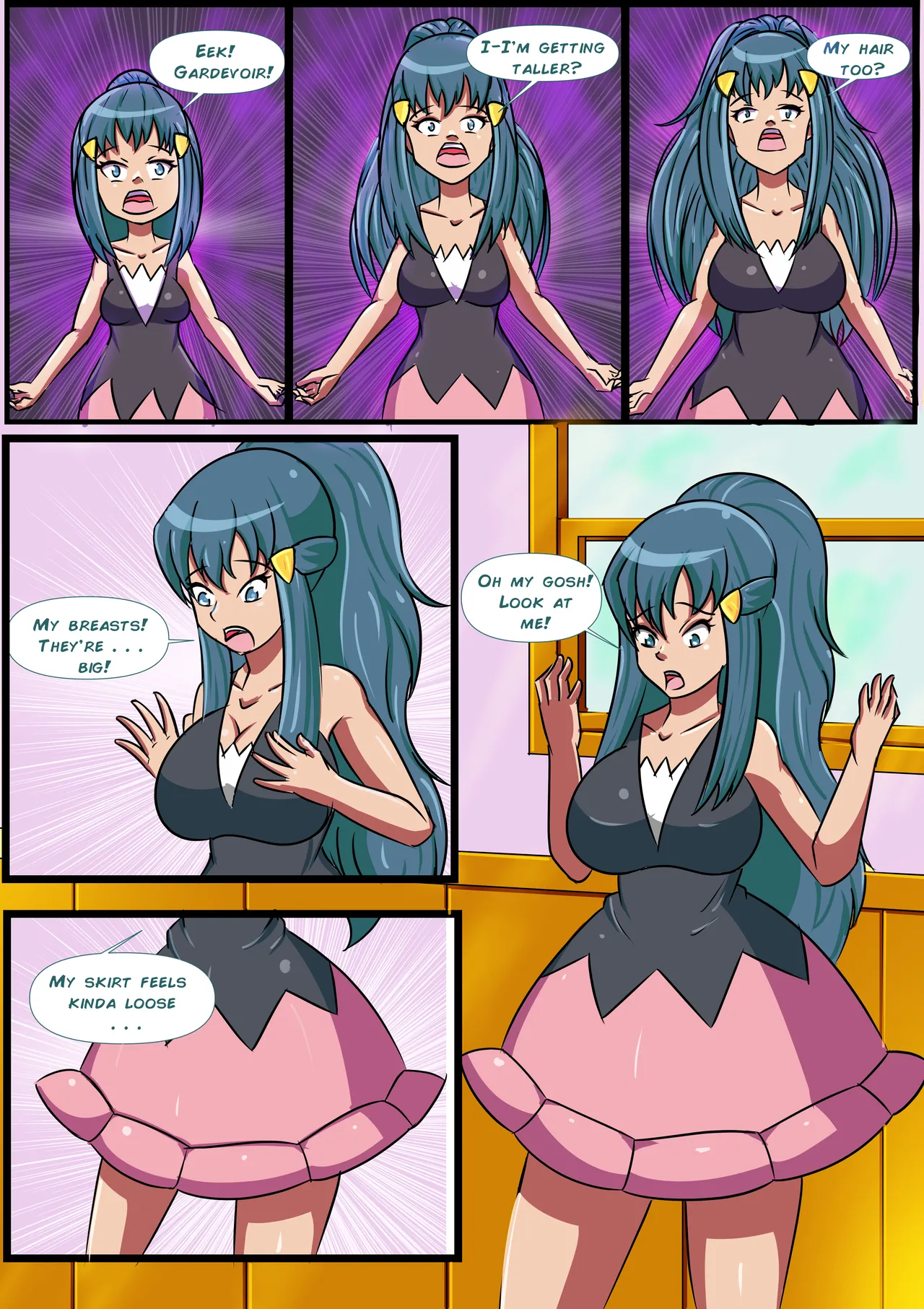 Ashley and Dawn's Sexy Dress-up page 11 full