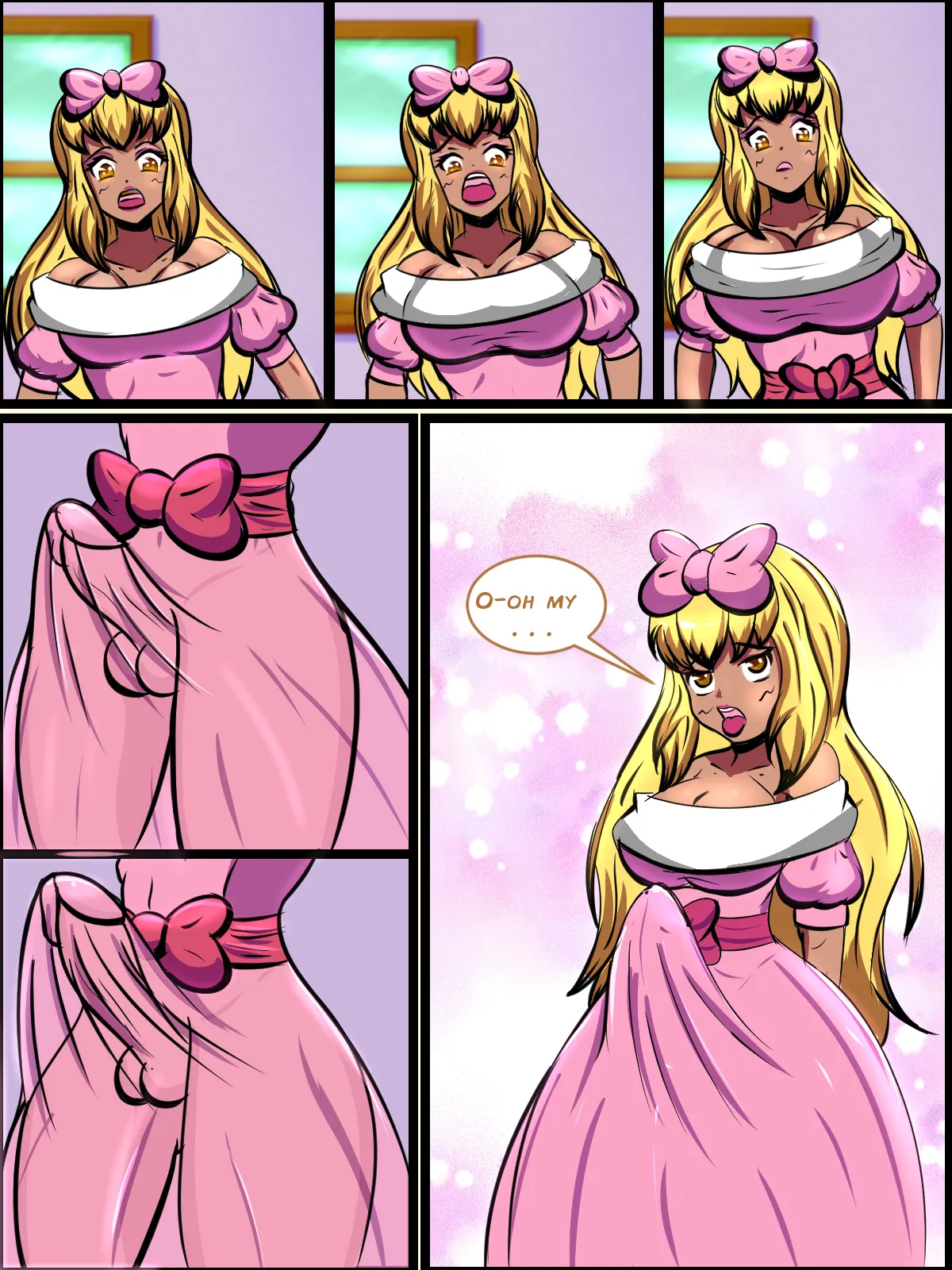 Ashley and Dawn's Sexy Dress-up page 7 full