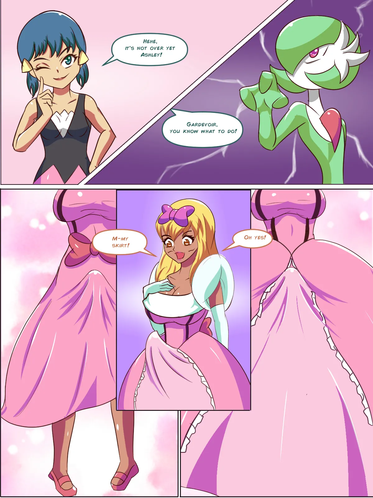 Ashley and Dawn's Sexy Dress-up page 8 full