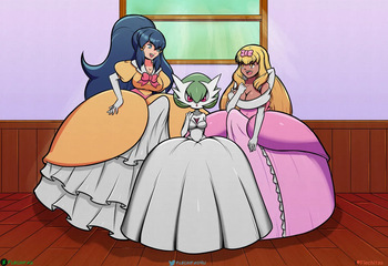 [Flechitas] Ashley and Dawn's Sexy Dress-up (Pokemon) cover