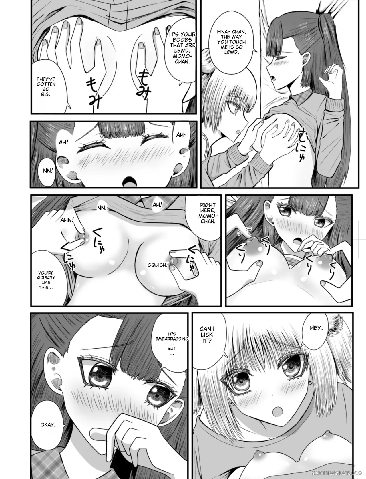 Yuri Renai Toshishita Osananajimi to Amaama Yuri Ecchi page 11 full
