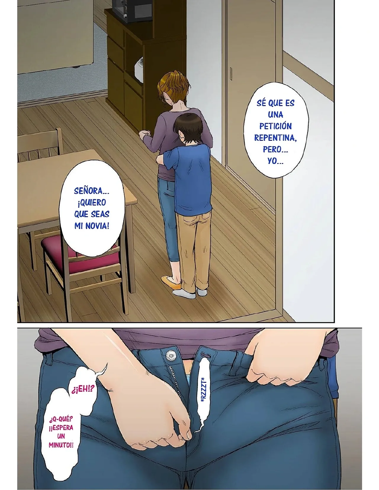 Toaru Jukujo Zuki Danshi no Love Hame Koukanroku File 01｜Registro de un Chico Amante de las Milf's Archivo 01 page 8 full