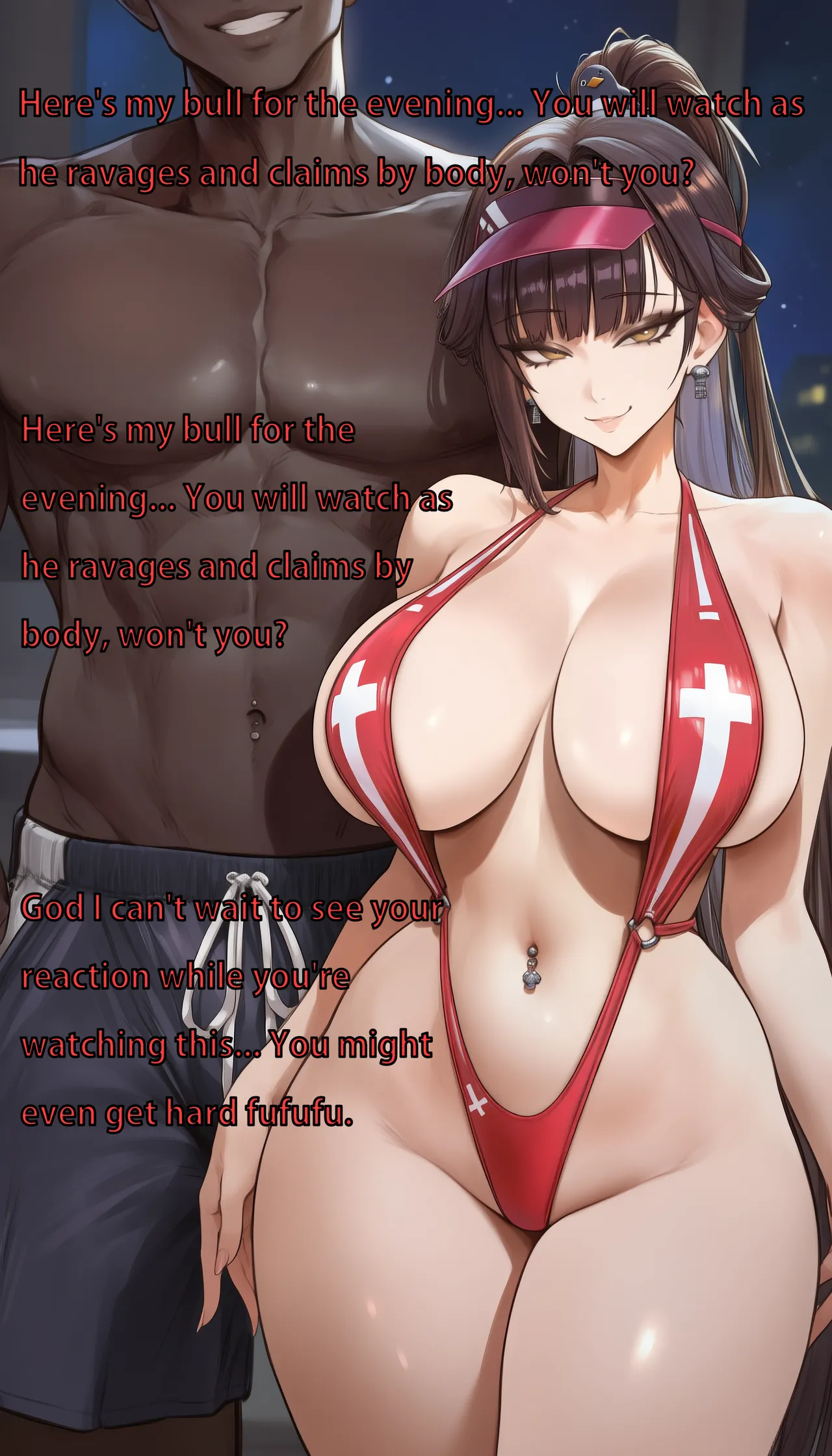 Marciana records a video for her cucky... page 5 full