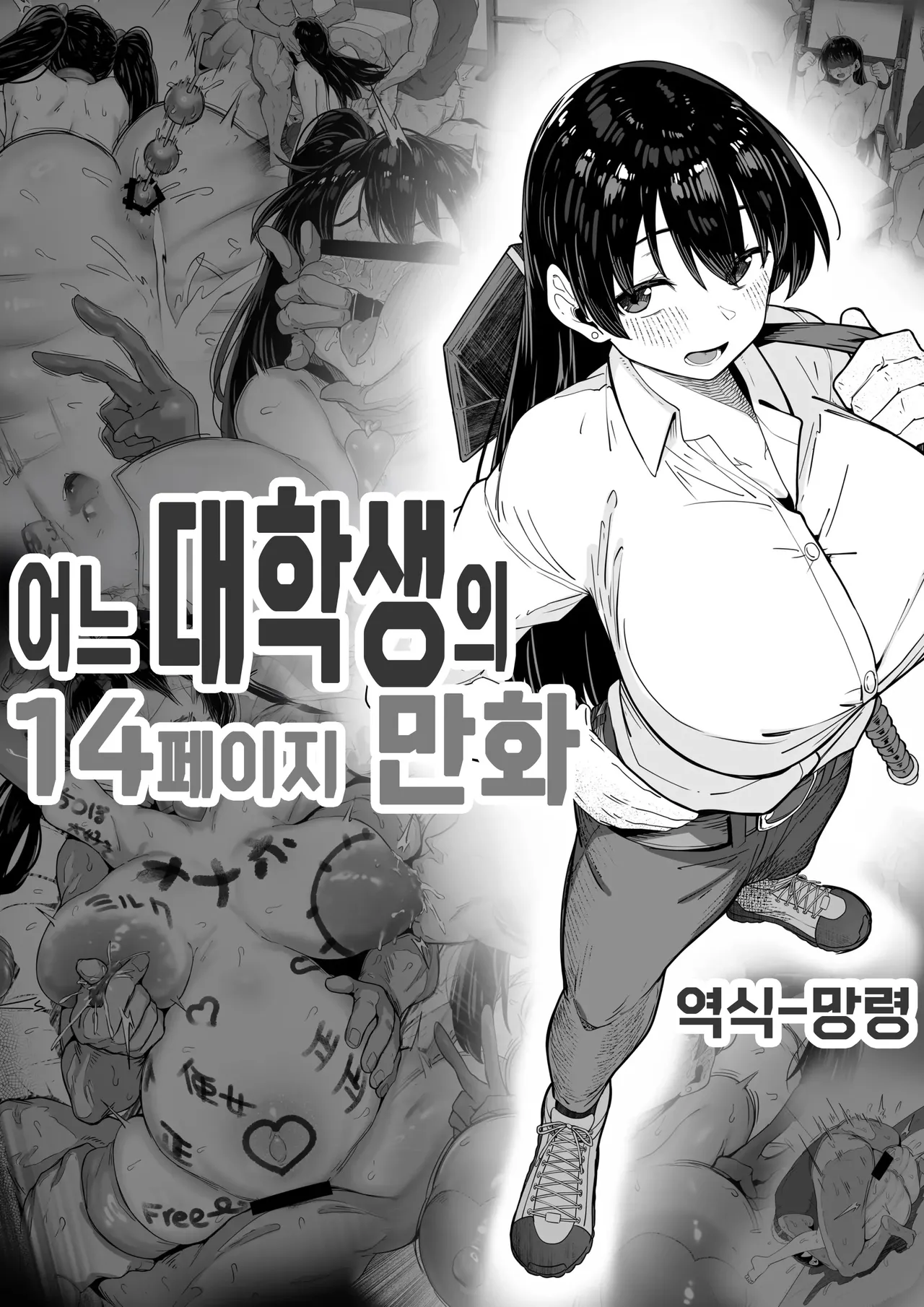 어느 대학생의 14페이지 만화 page 1 full
