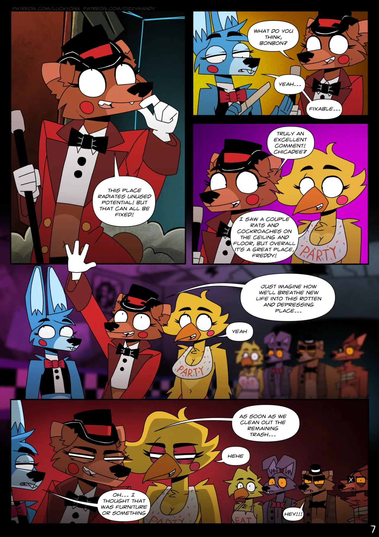 Closed Party: Episode 1 - First Contact page 9 full