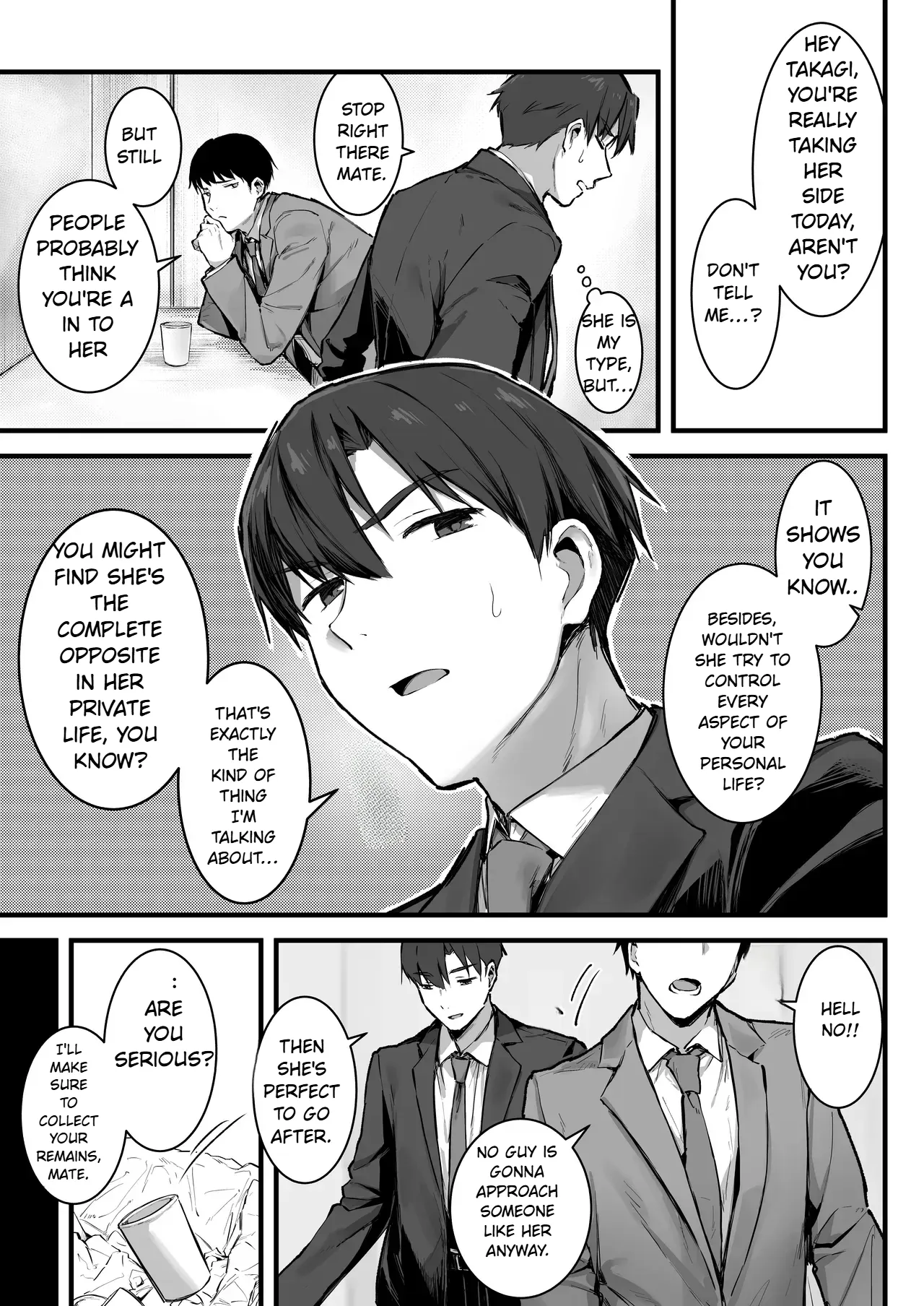 Rockydou , Pride no Takai Onna Joushi ga Kouhai Otoko ni Wakara sareru Hanashi page 6 full