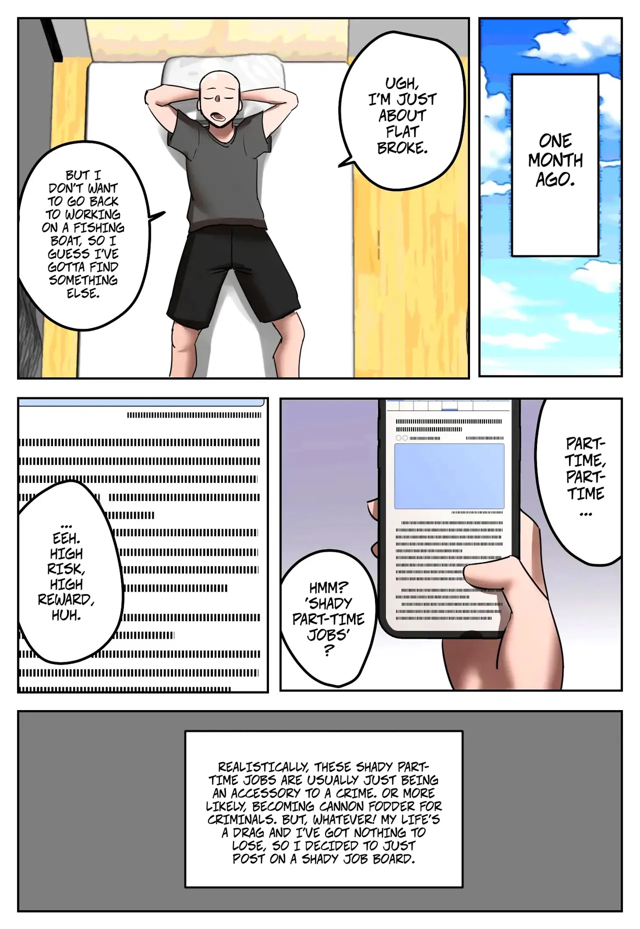 My Part-Time Job Is Getting Revenge: Get My Ex-Wife Pregnant -- Fukushū Yami Baito ” Watashi no Moto Tsuma o Ninshin Sasete Hoshī ” page 6 full