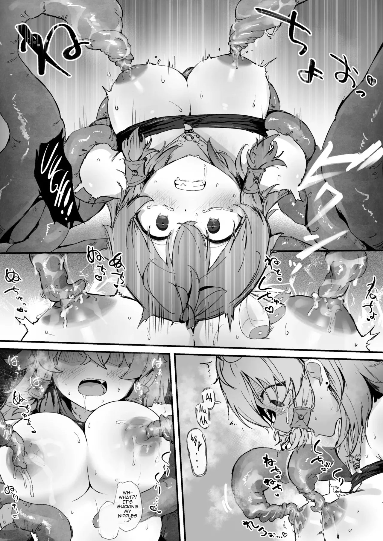 Toaru Muramusume ha Syokusyu ni Okasareru｜A certain villager girl who gets raped by tentacles page 10 full