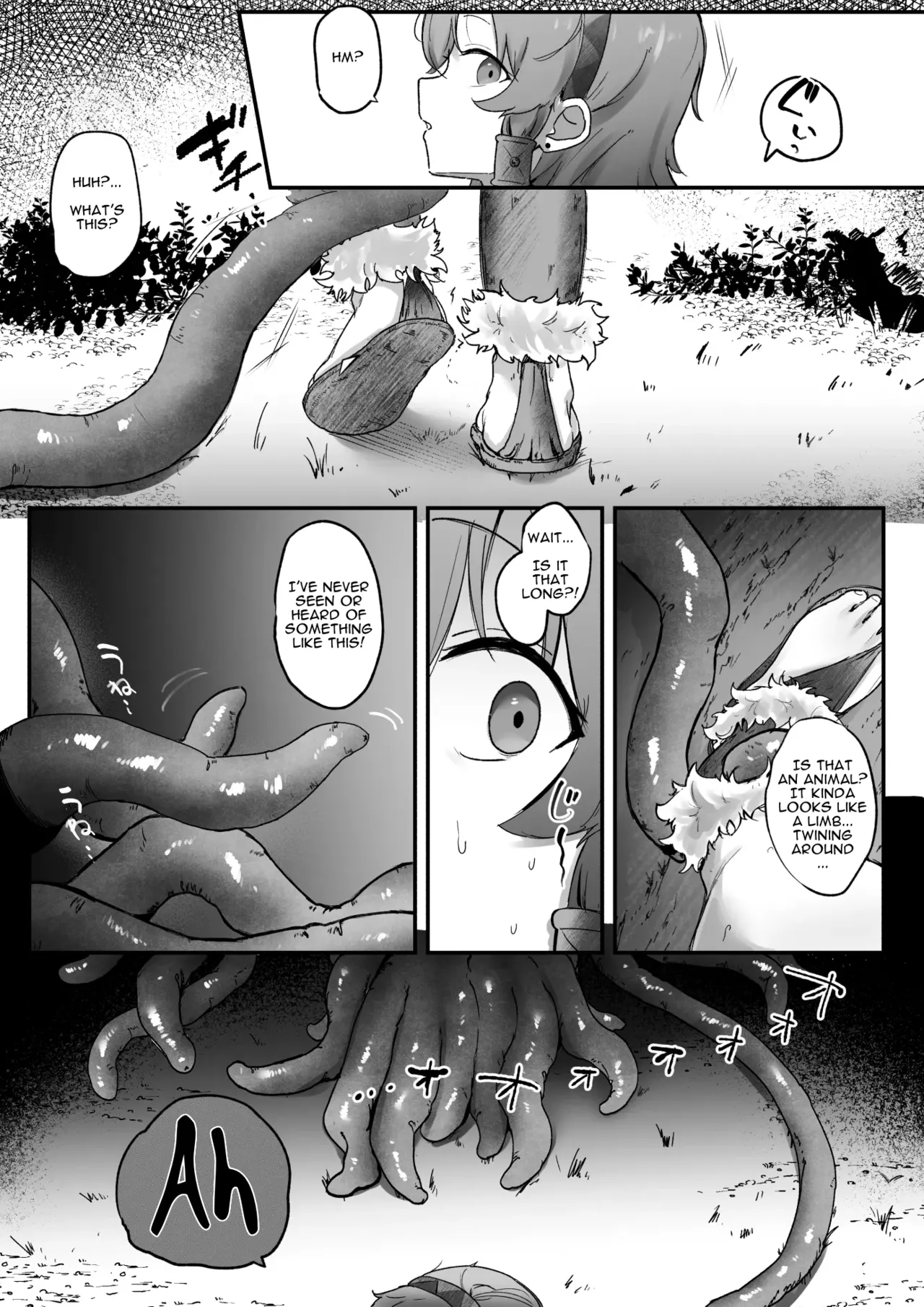 Toaru Muramusume ha Syokusyu ni Okasareru｜A certain villager girl who gets raped by tentacles page 4 full