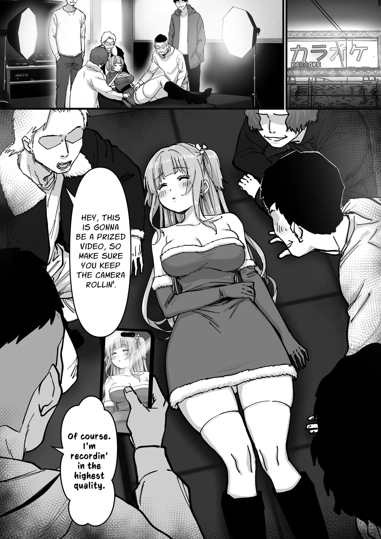 Idol Santa no Seinaru Present | Idol Santa's Sexy Silent Night Present page 11 full