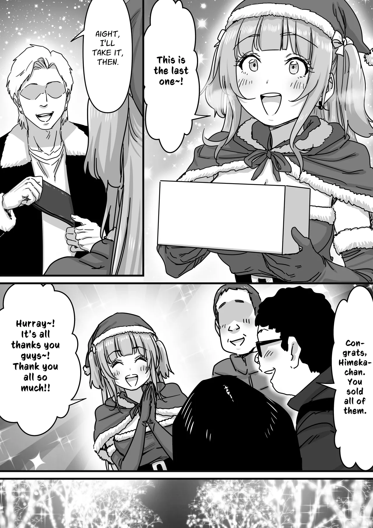 Idol Santa no Seinaru Present | Idol Santa's Sexy Silent Night Present page 6 full