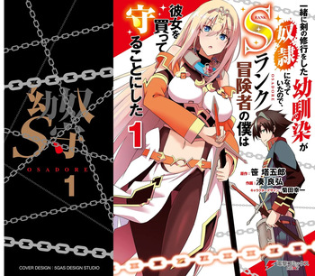 [笹塔五郎×湊良弘] 一緒に剣の修行をした幼馴染が奴隷になっていたので、Sランク冒険者の僕は彼女を買って守ることにした 第01巻 cover