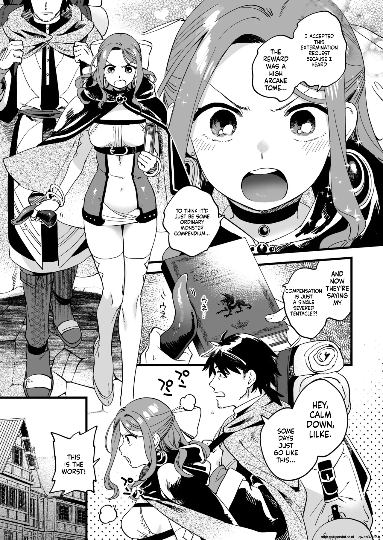 Haiboku mousou nanka shitakunainonitsu! ~Mahoutsukai Riruke no hitori ecchi~ page 3 full