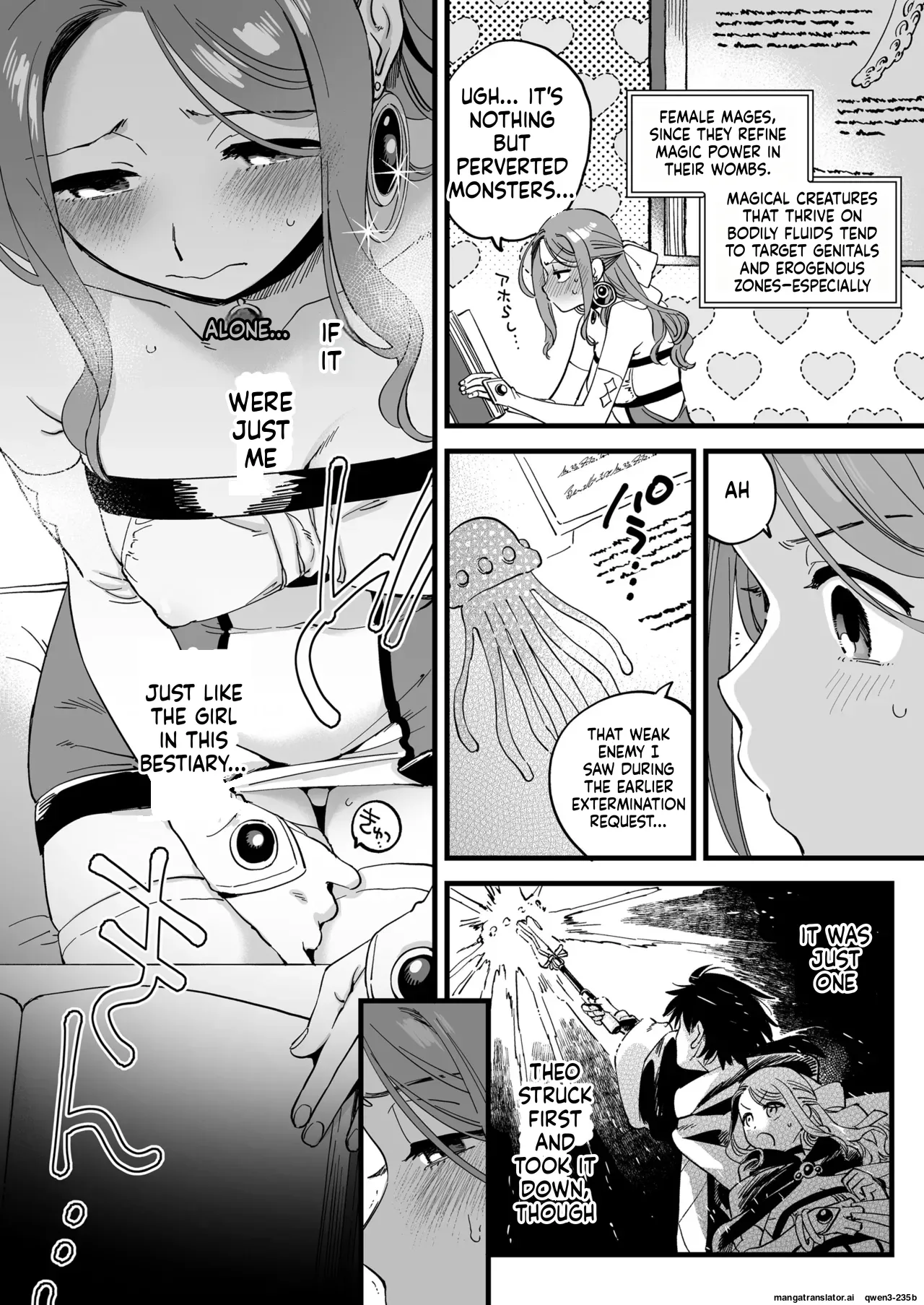 Haiboku mousou nanka shitakunainonitsu! ~Mahoutsukai Riruke no hitori ecchi~ page 8 full