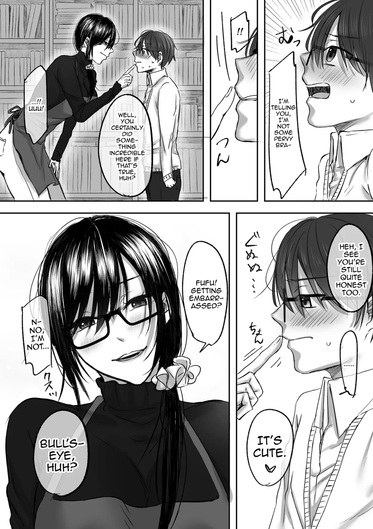 Koshoten no Onee-san ni Maso nano o Minukarete Choukyou sareru Hanashi Kouhen page 2 full