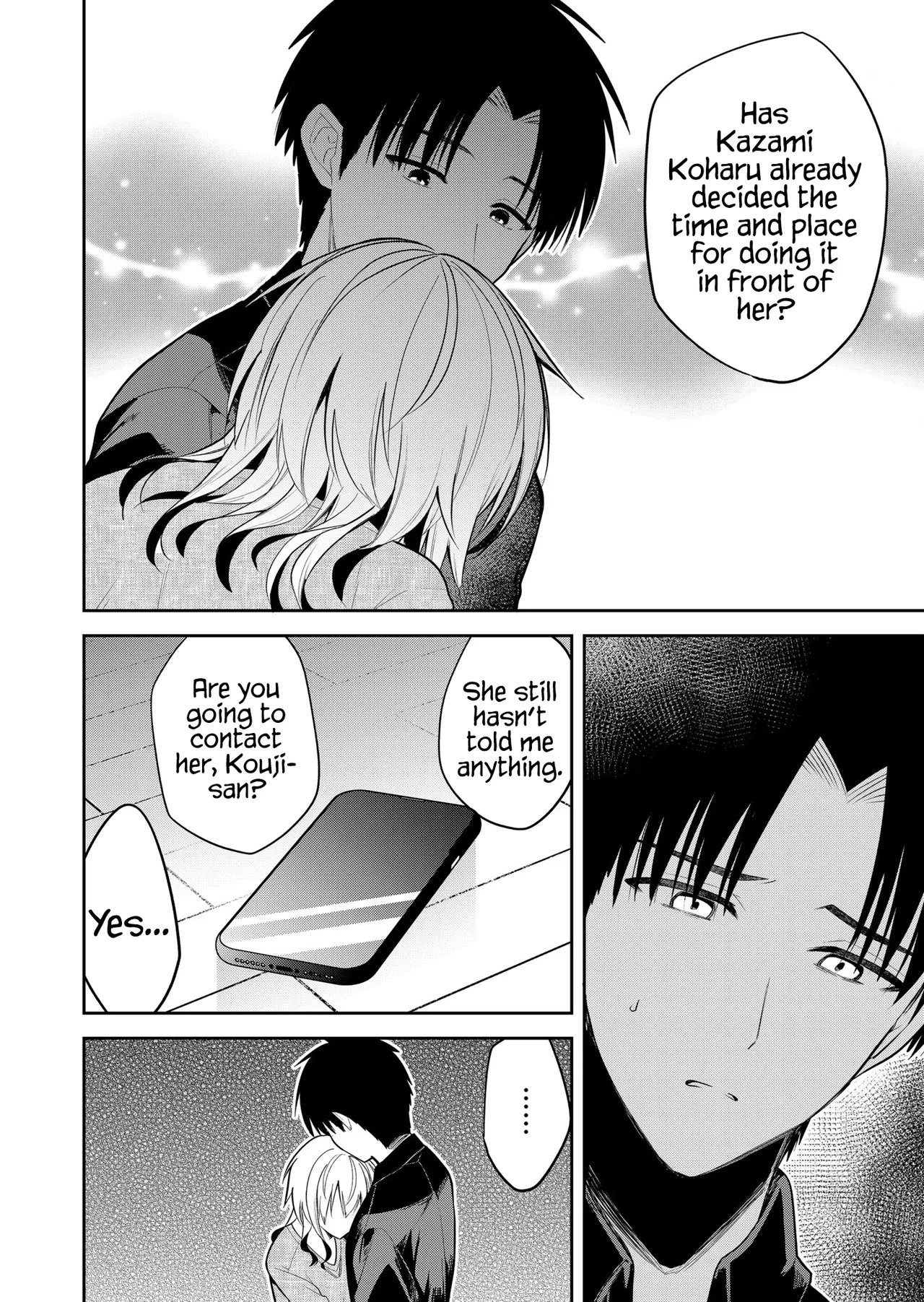 Kimi no Mae de Kimi Igai o Daku Ch. 25 | Having Sex with Someone Else in Front of You 25 page 7 full