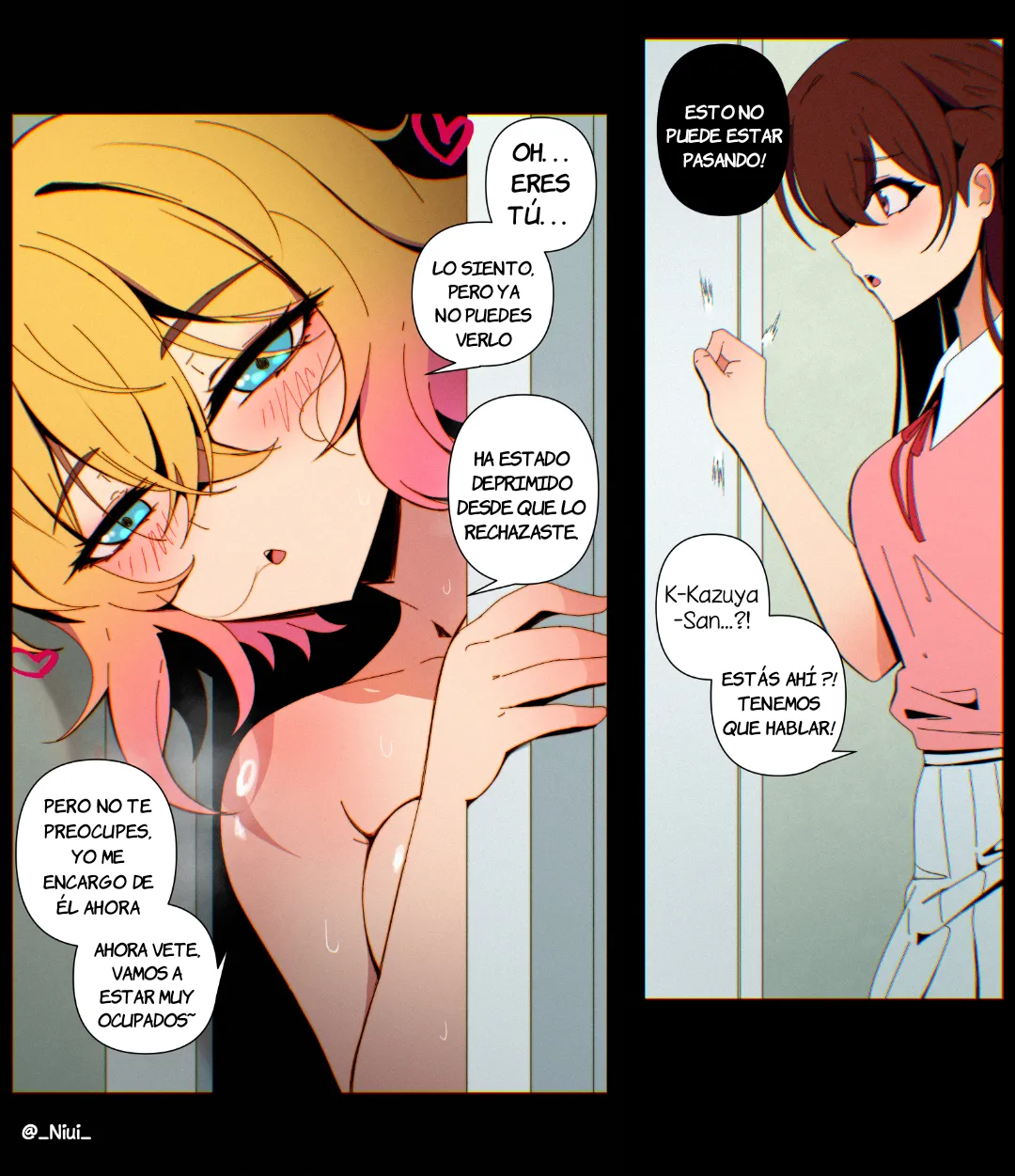 Mami-chan consuela a Kazuya page 8 full