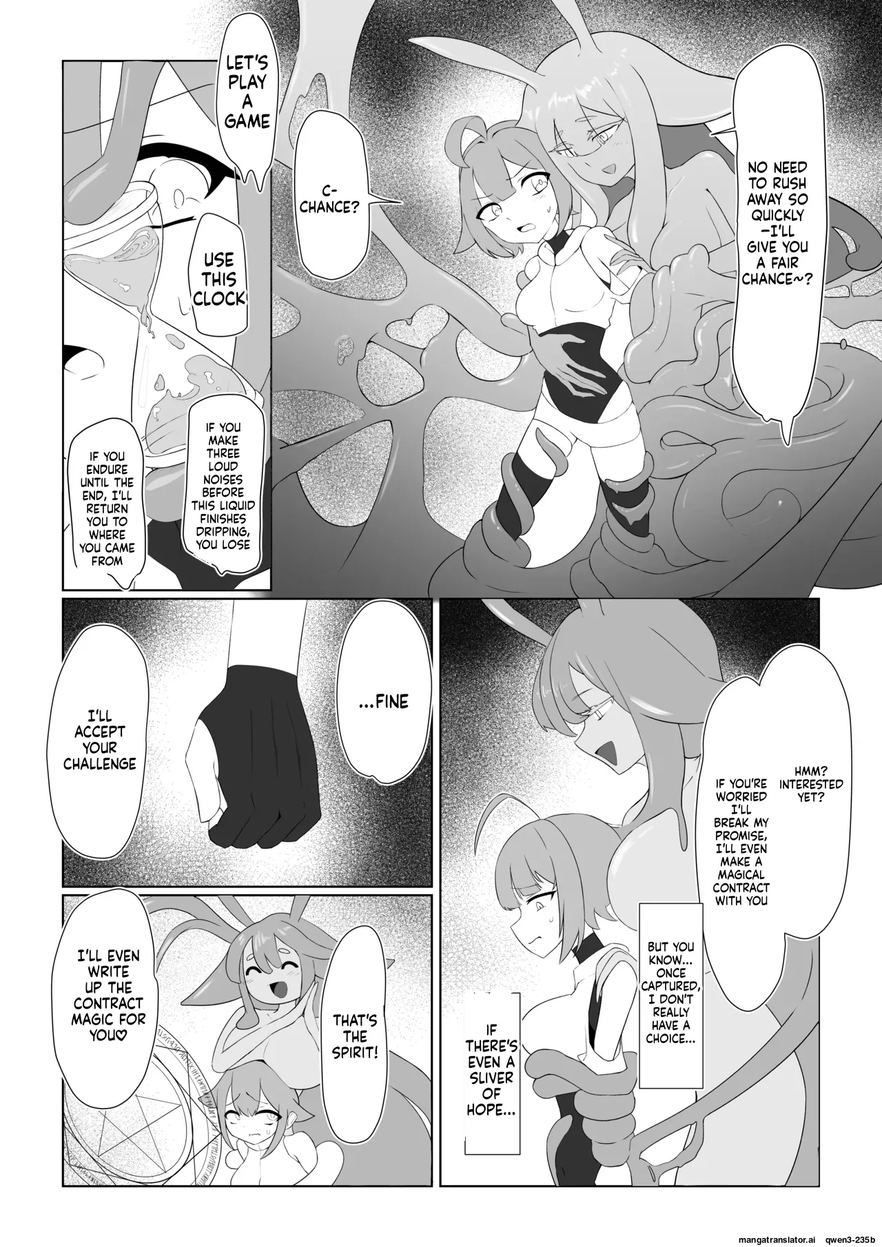 Slime Onee-san to Onna Boukensha-chan page 6 full