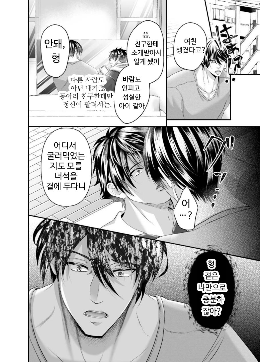 Yanhomo Otouto ga Ani o Choukyou de SEX Chuudoku ni Shichaimashita | 얀데레 호모 동생이 형을 조교해 SEX 중독으로 만들어버렸습니다 page 10 full
